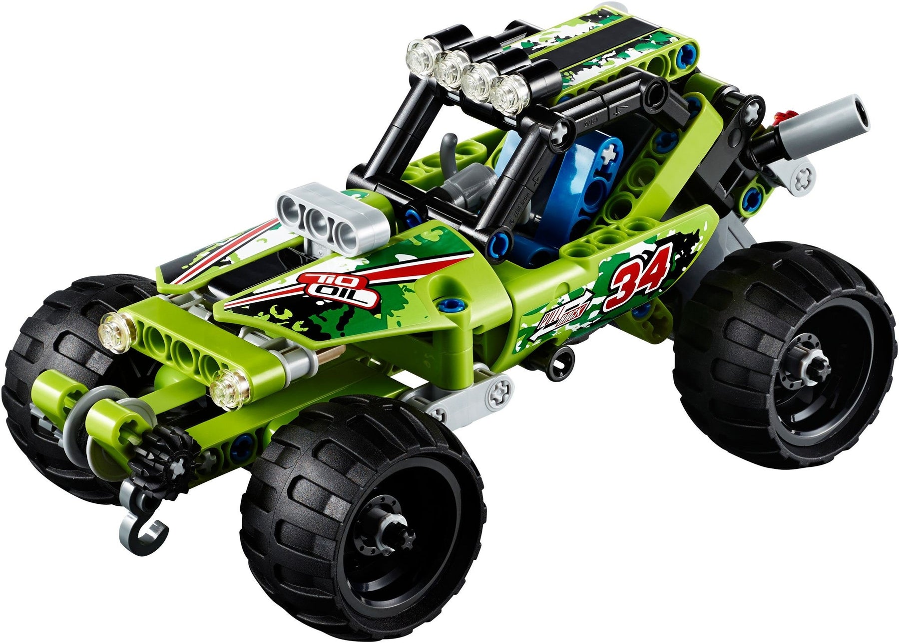 LEGO 42027 Desert Racer: Pull-Back Off-Road Buggy - SuperSaverAU - view 5