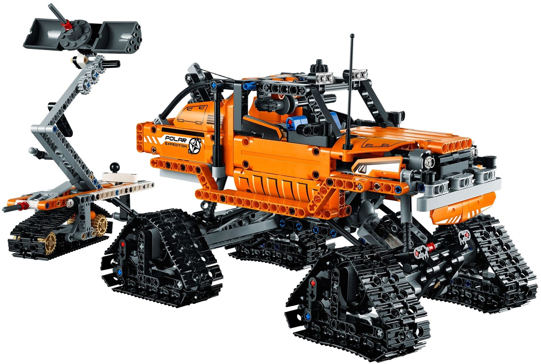 LEGO 42038 Arctic Truck: Snow Crawler with Crane & Tracks - SuperSaverAU - view 2