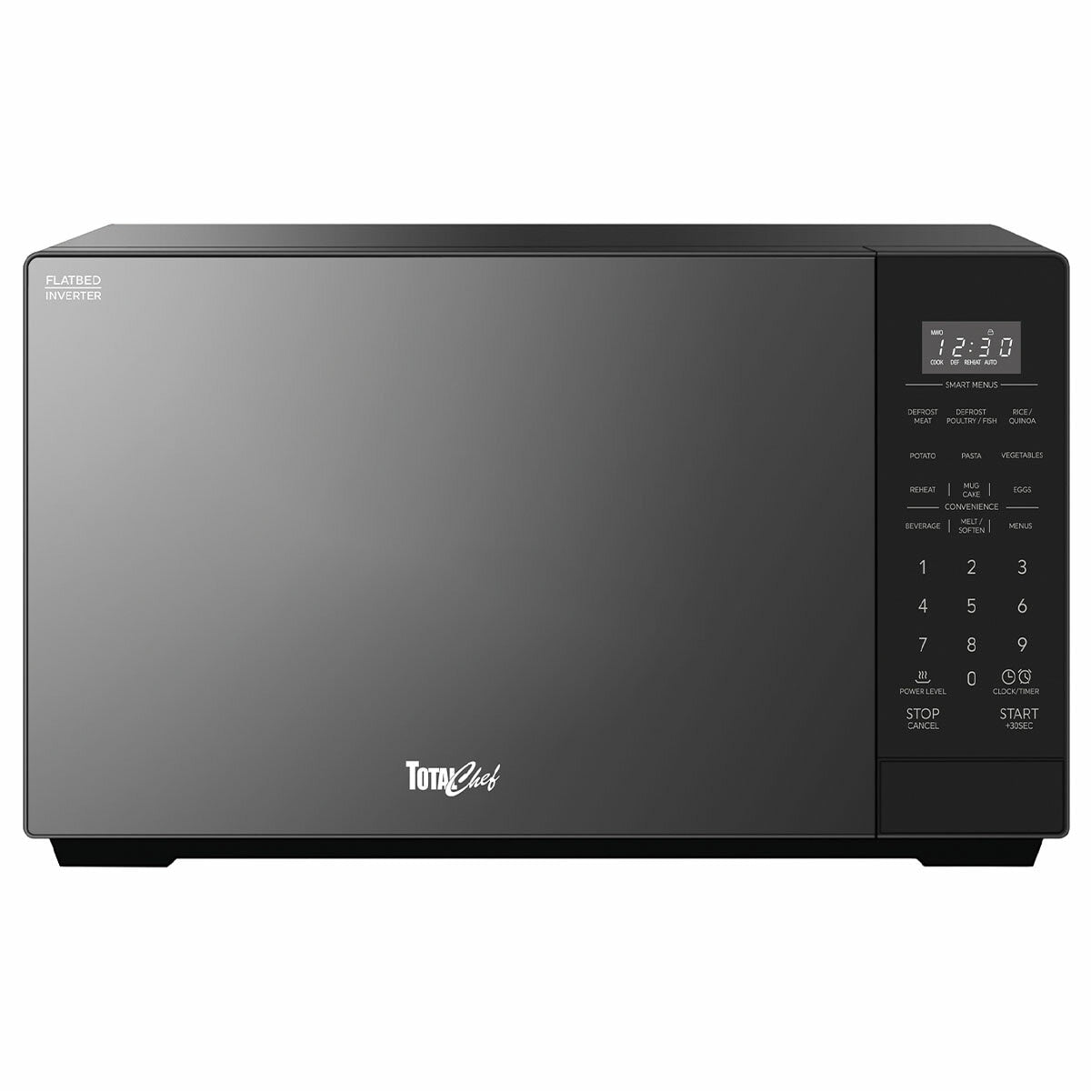 Total Chef Flat Bed Inverter Microwave 26L Black TCMOF26BAU