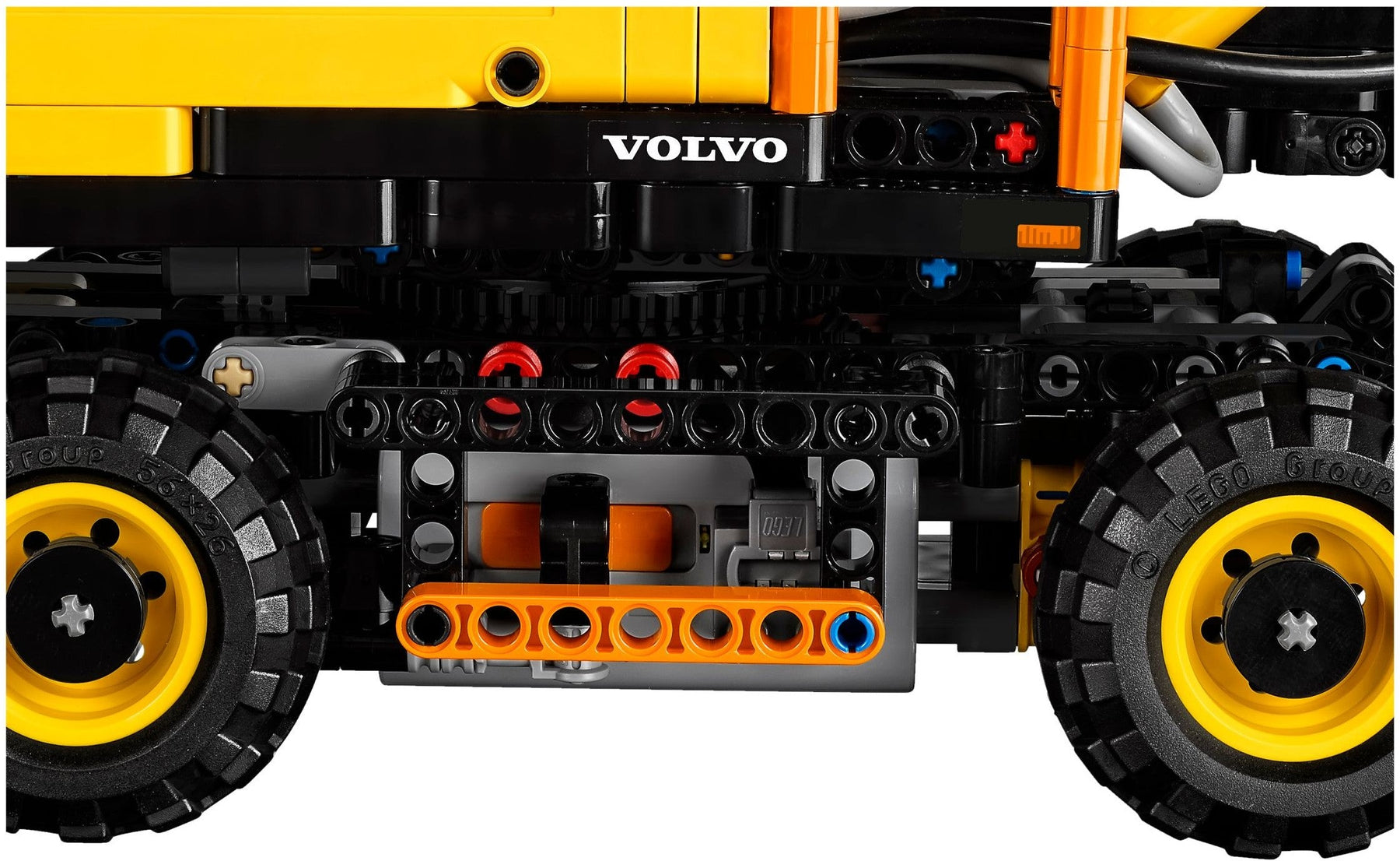 LEGO 42053 Volvo EW160E Wheeled Excavator Building Kit - SuperSaverAU - view 4