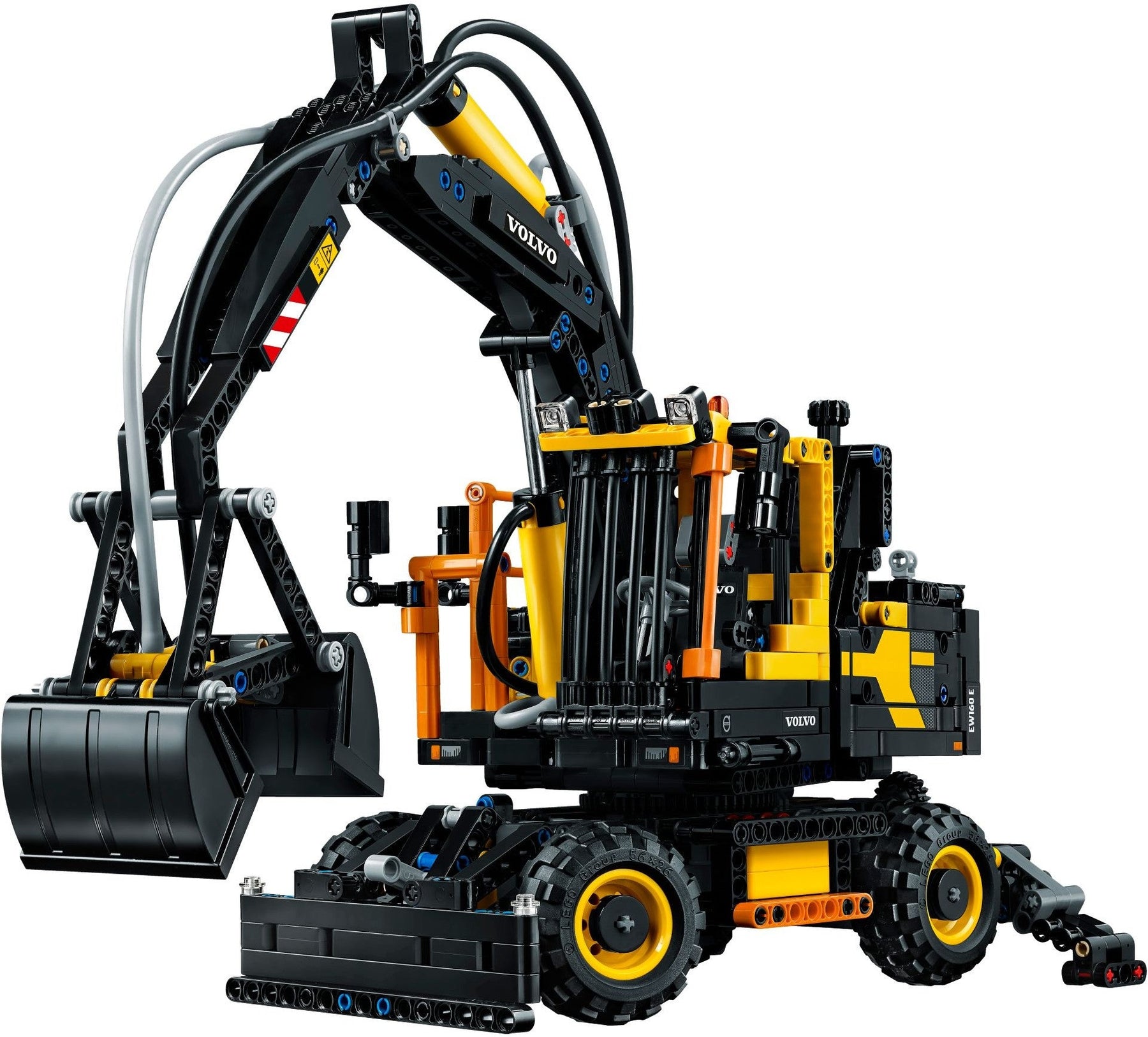 LEGO 42053 Volvo EW160E Wheeled Excavator Building Kit - SuperSaverAU - view 5