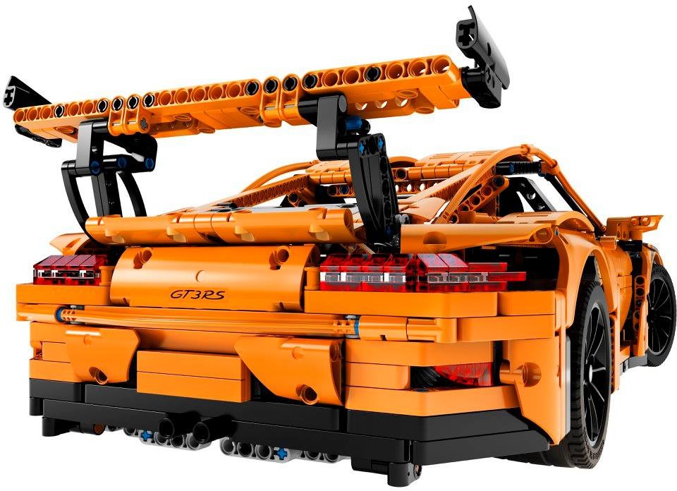 LEGO 42056 Porsche 911 GT3 RS Technic Supercar Model - SuperSaverAU - view 6