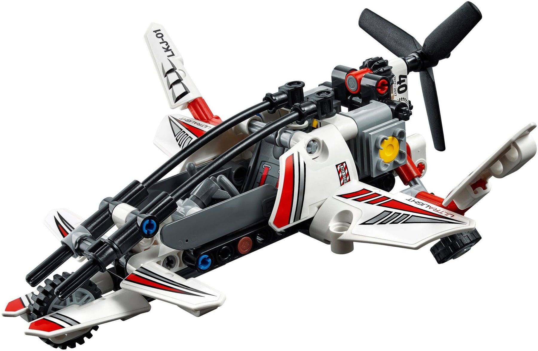 LEGO 42057 Ultralight Helicopter: 2-in-1 Buildable Aircraft Model - SuperSaverAU - view 3