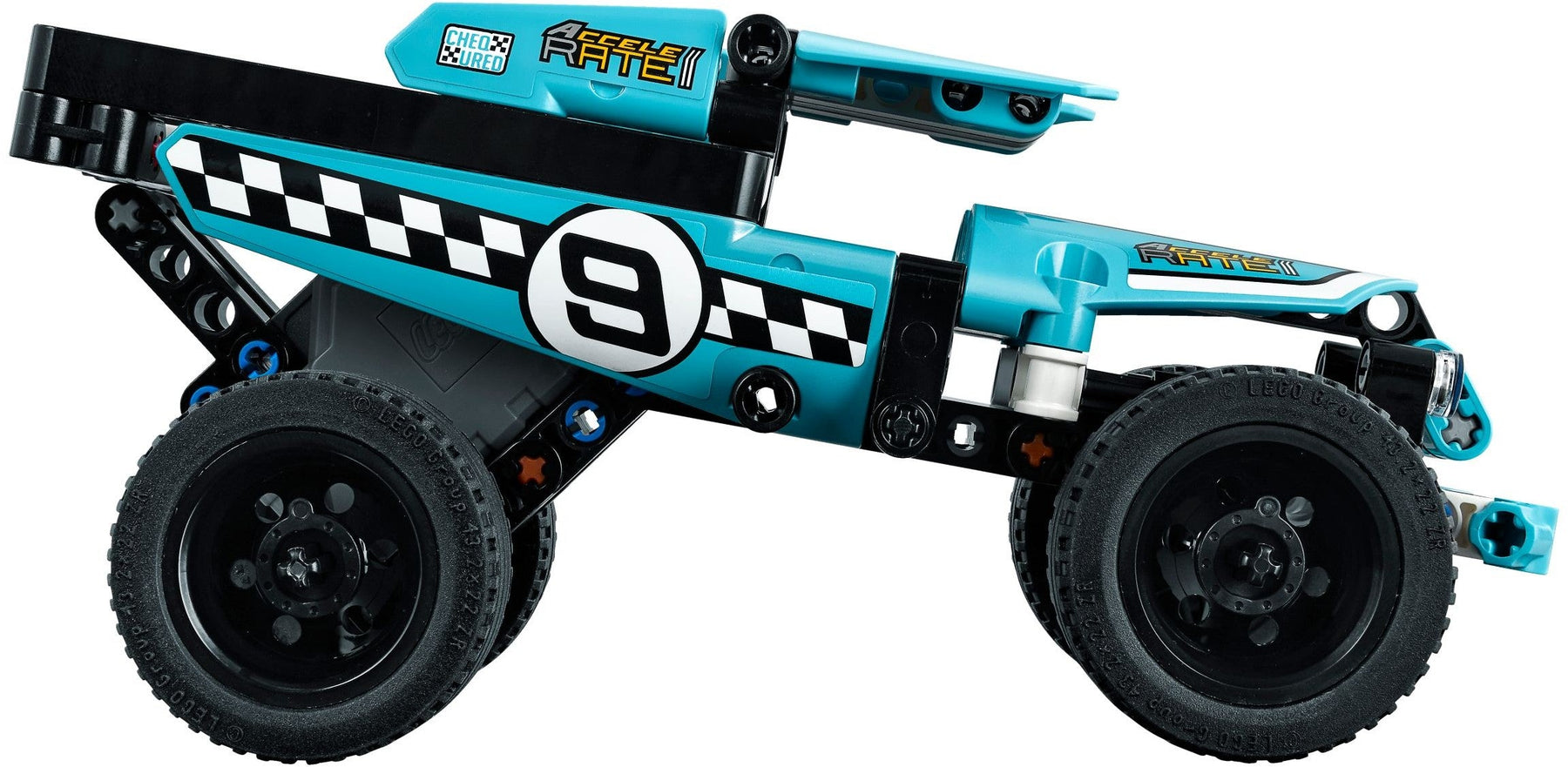 LEGO 42059 Technic Stunt Truck: Pull-back Racing Toy - SuperSaverAU - view 3