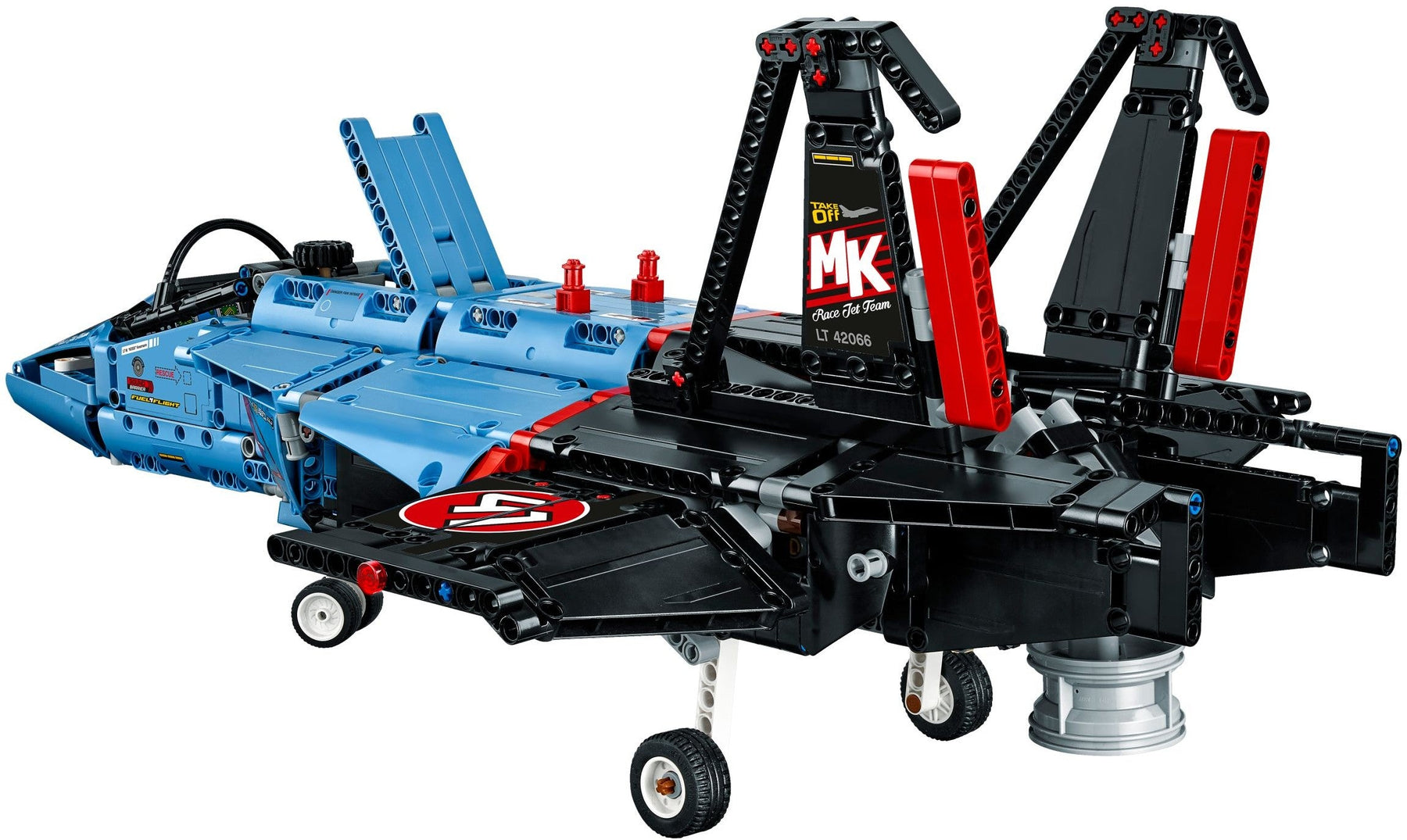 LEGO 42066 Air Race Jet: Motorized Technic Plane - SuperSaverAU - view 3