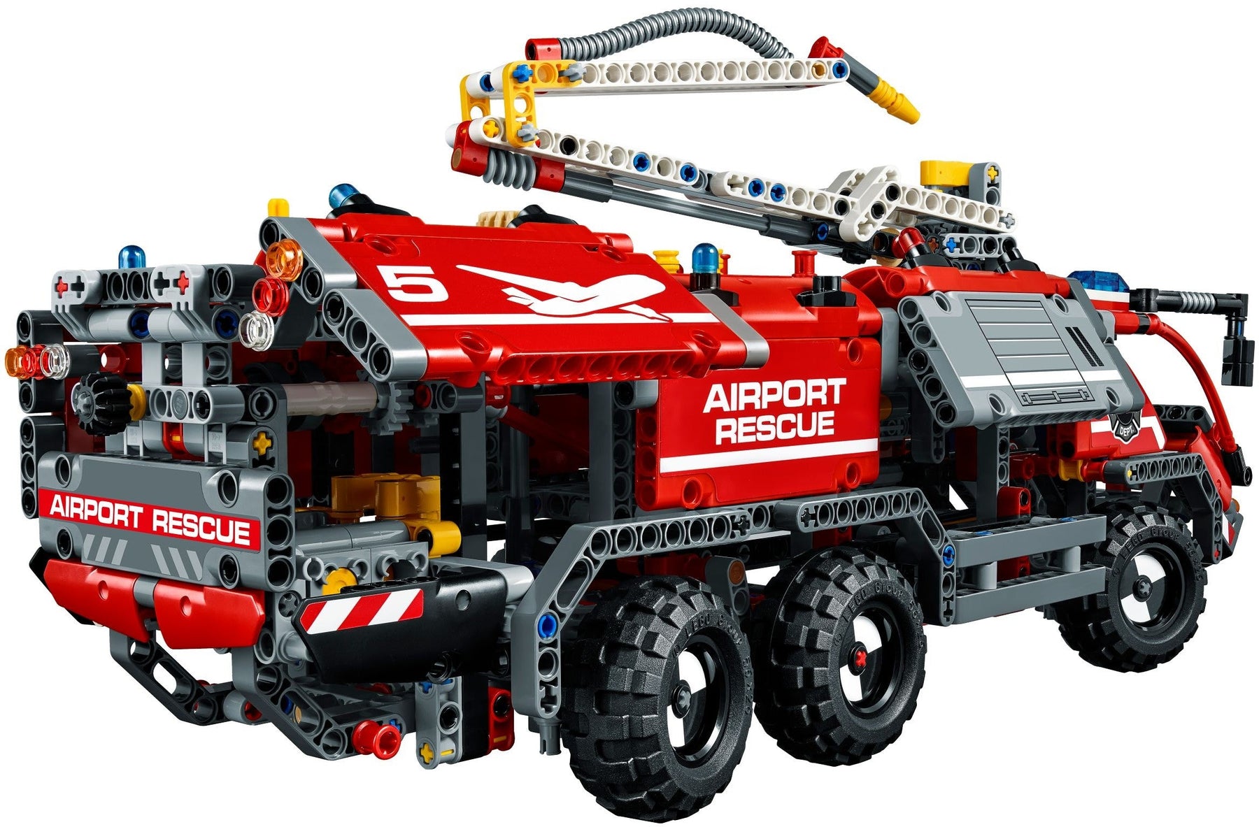 LEGO 42068 Airport Rescue Vehicle 2-in-1 Technic Set - SuperSaverAU - view 3
