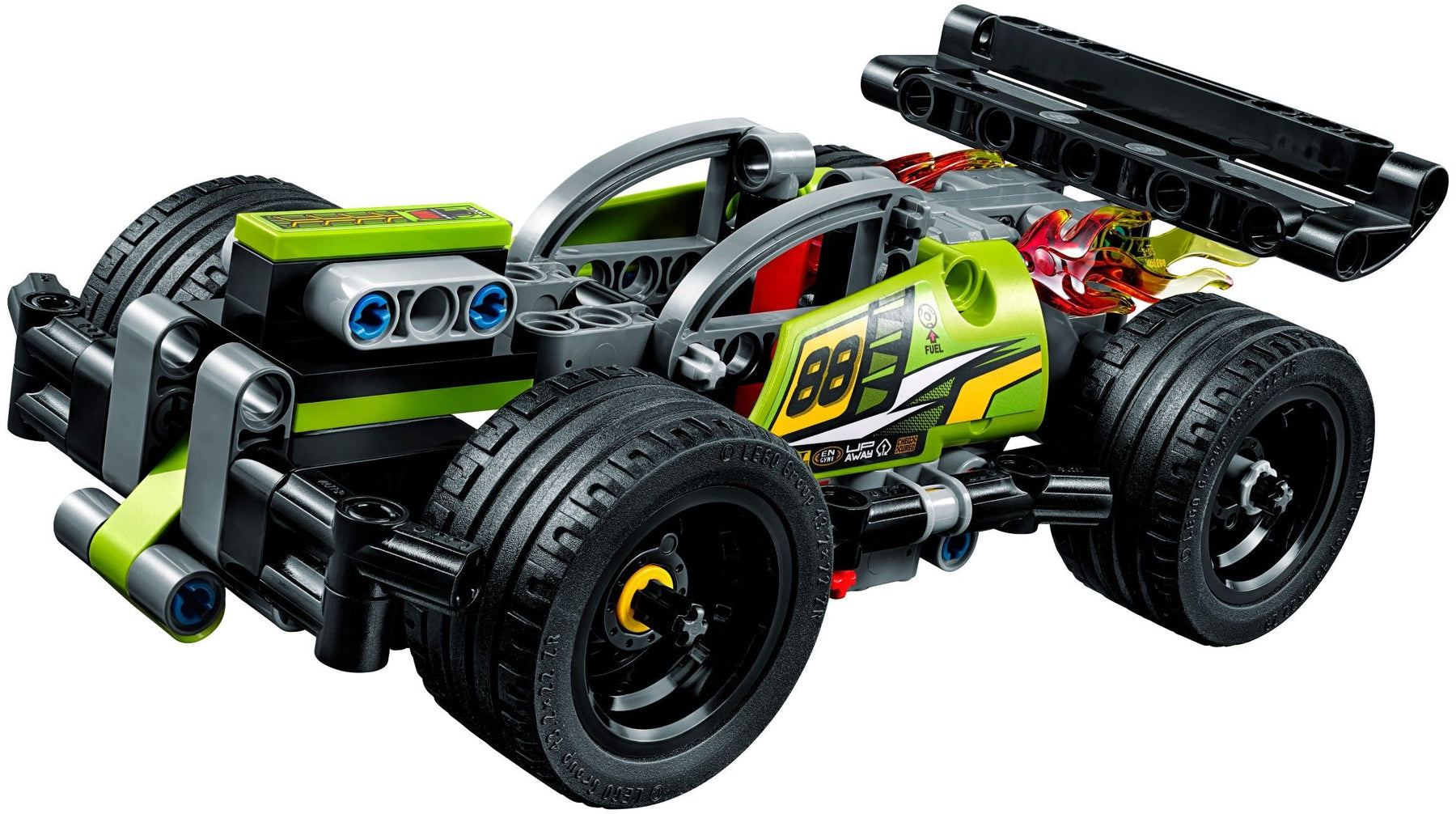 LEGO 42072 WHACK! Pull-back Race Car - SuperSaverAU - view 2
