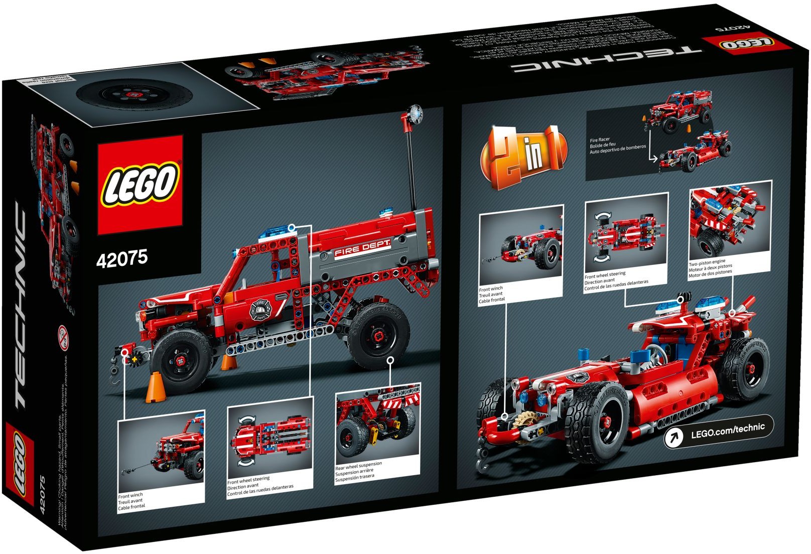 LEGO 42075 First Responder SUV: Build & Rescue - SuperSaverAU - view 2