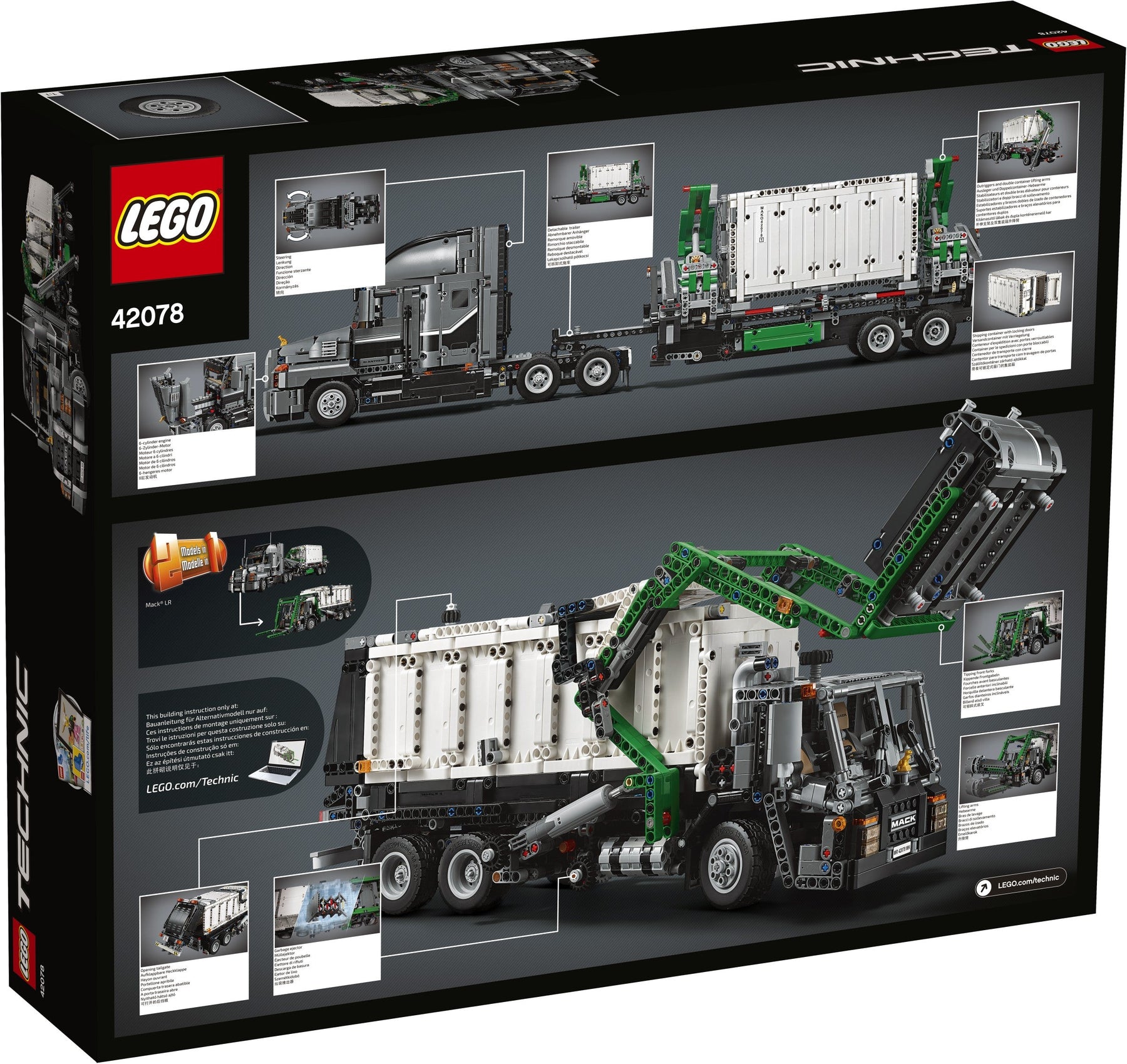 LEGO 42078 Mack Anthem Truck & Trailer - SuperSaverAU - view 2