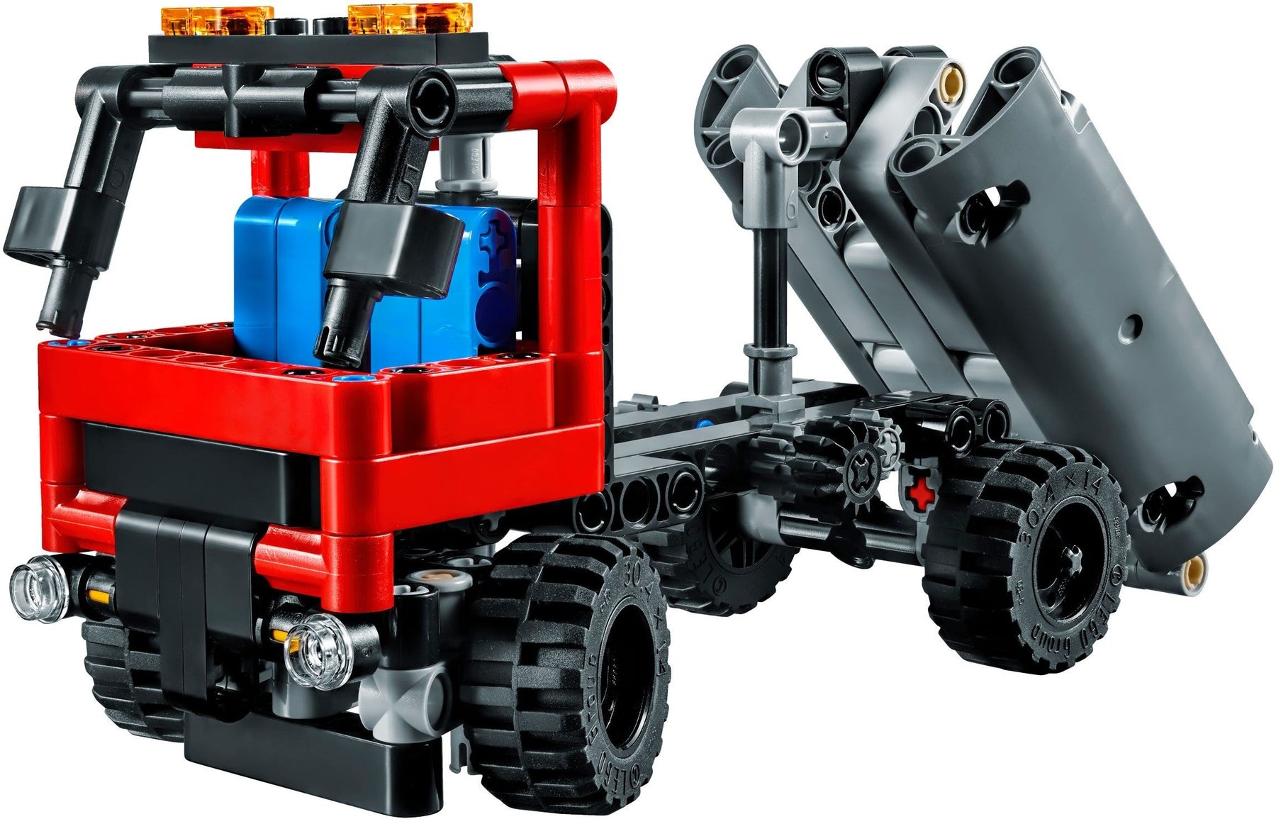 LEGO 42084 Hook Loader Truck - Build & Play 2-in-1 Set - SuperSaverAU - view 2