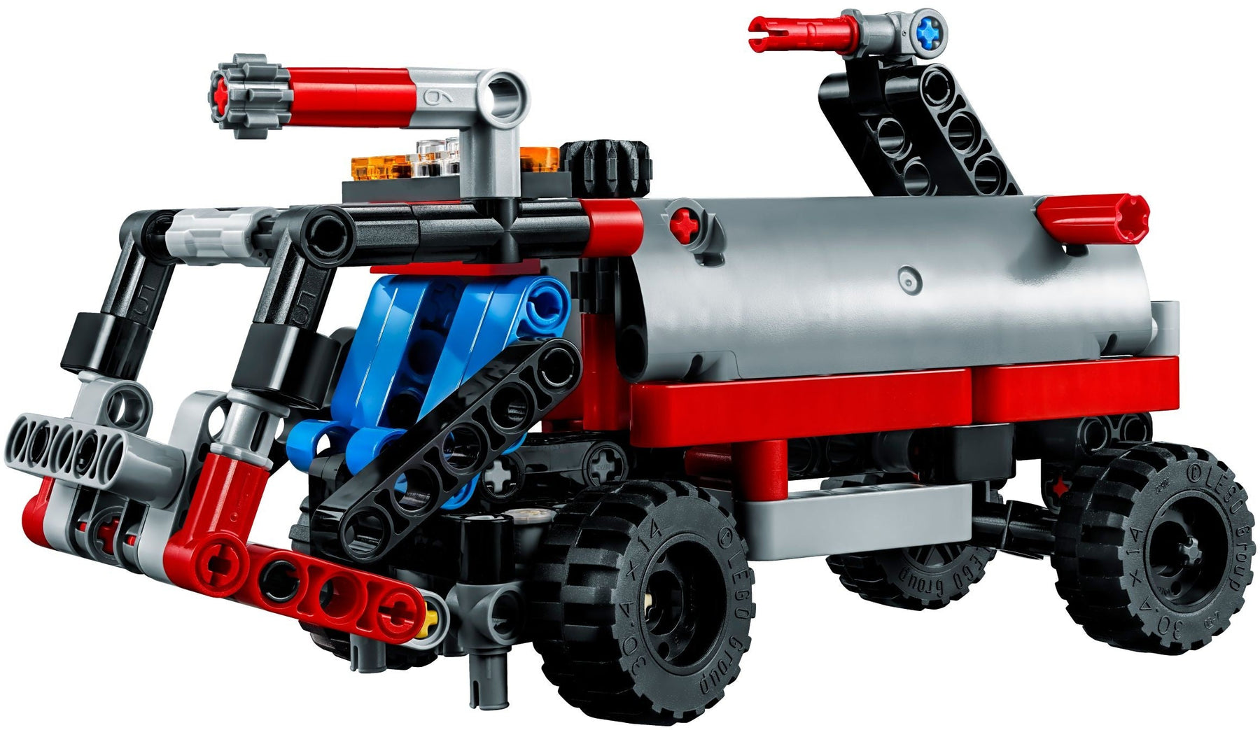 LEGO 42084 Hook Loader Truck - Build & Play 2-in-1 Set - SuperSaverAU - view 4