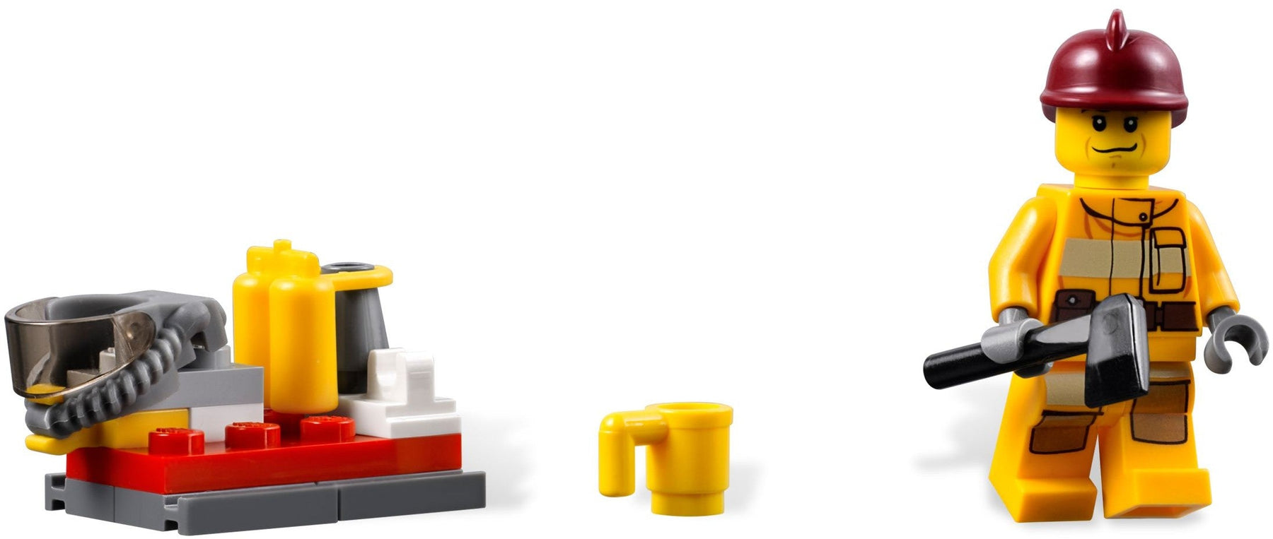 LEGO 4208 City 4X4 Fire Truck- Auzzi Store