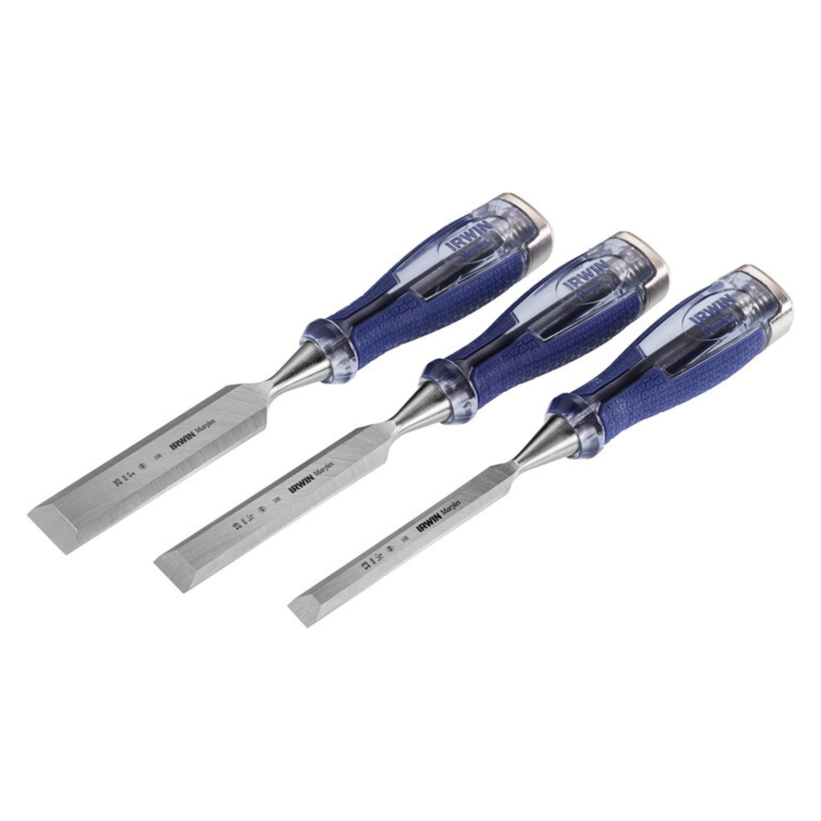 Irwin Marples High Impact Chisel Set - 3 Piece with Strike Cap