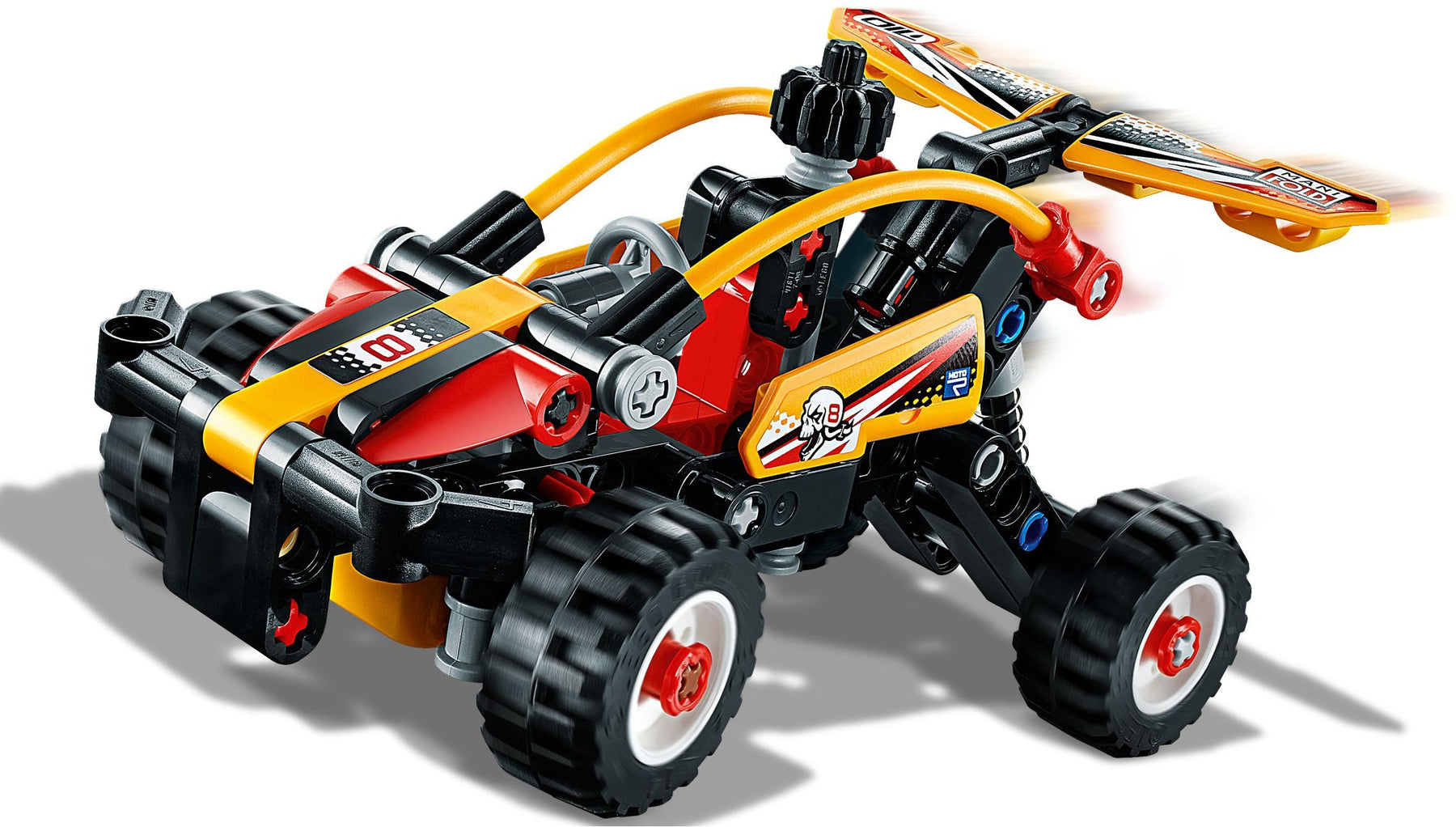 LEGO 42101 Buggy & Racing Car 2-in-1 Building Kit - SuperSaverAU - view 2