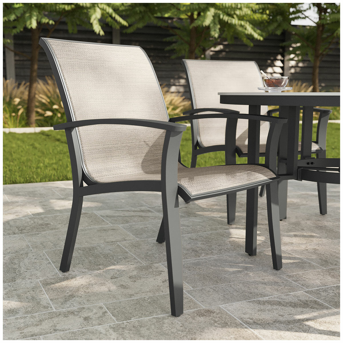 Agio Clearfield Sling Dining Set 5 Piece
