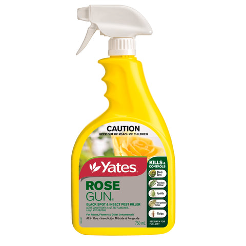 Yates 750ml Rose Gun Black Spot and Insect Killer Ready To Use Spray