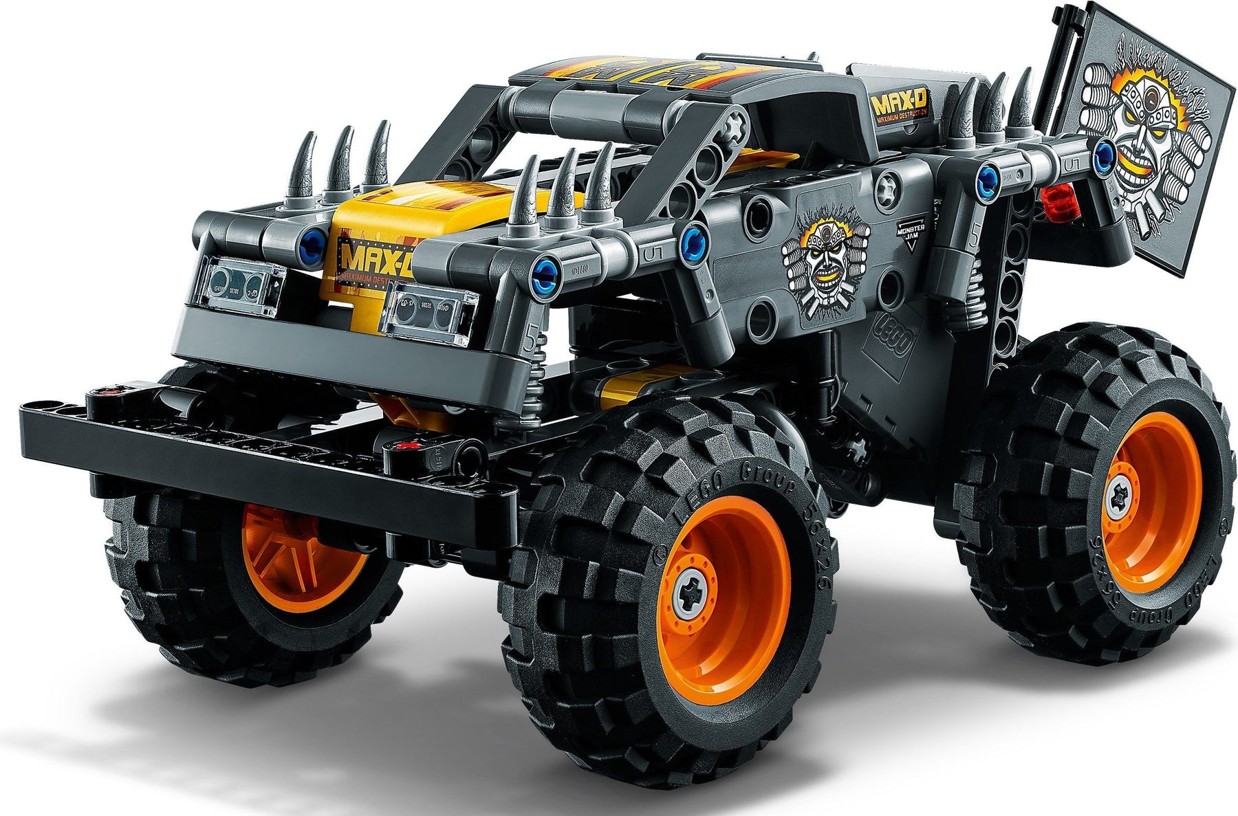 LEGO 42119 Technic Monster Jam Max-D Pull-Back Truck 2-in-1 - SuperSaverAU - view 7