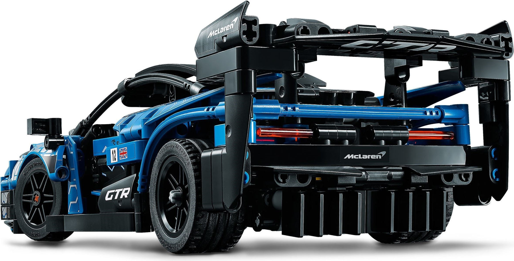 LEGO 42123 Technic McLaren Senna GTR Racing Sports Car, Vehicle Construction - SuperSaverAU - view 4