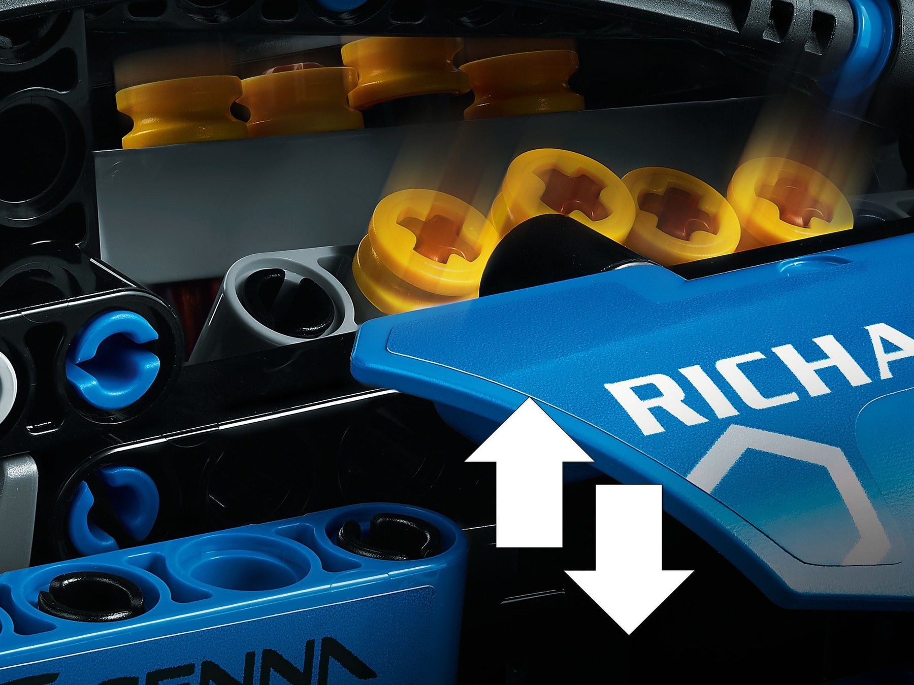 LEGO 42123 Technic McLaren Senna GTR Racing Sports Car, Vehicle Construction - SuperSaverAU - view 6