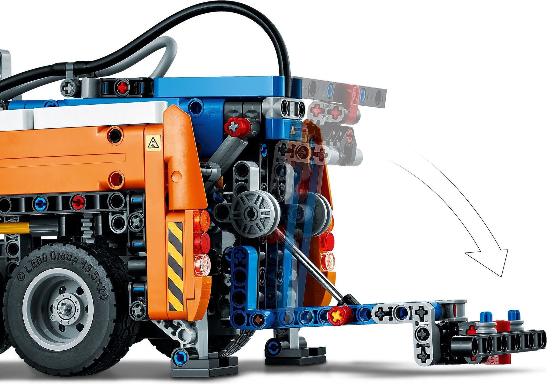 LEGO Technic 42128 Heavy Duty Tow Truck - SuperSaverAU - view 3