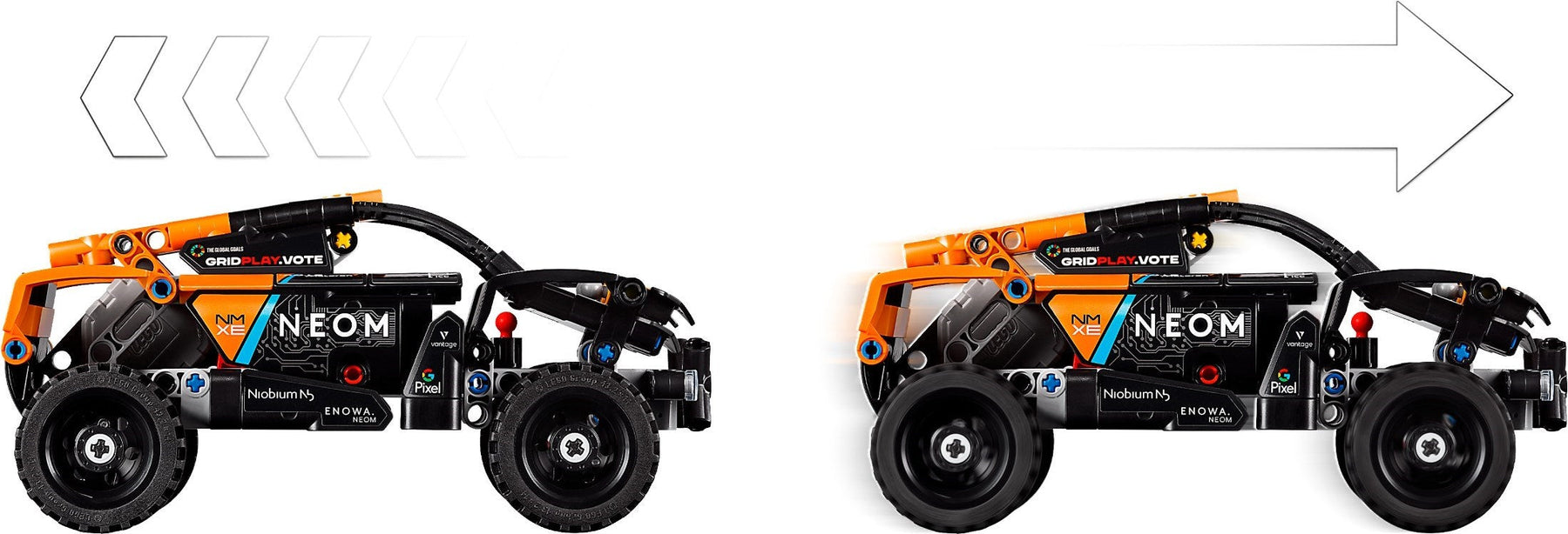LEGO Technic Series 42166 NEOM McLaren Extreme E Race Car- Auzzi Store