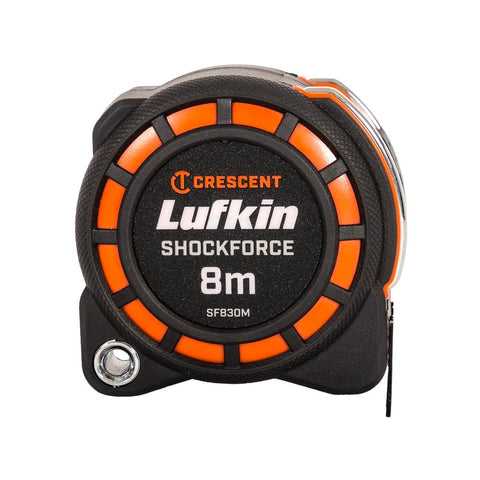 Crescent Lufkin Shockforce Tape Measure 8m x 30mm - Orange - SuperSaverAU - view 1