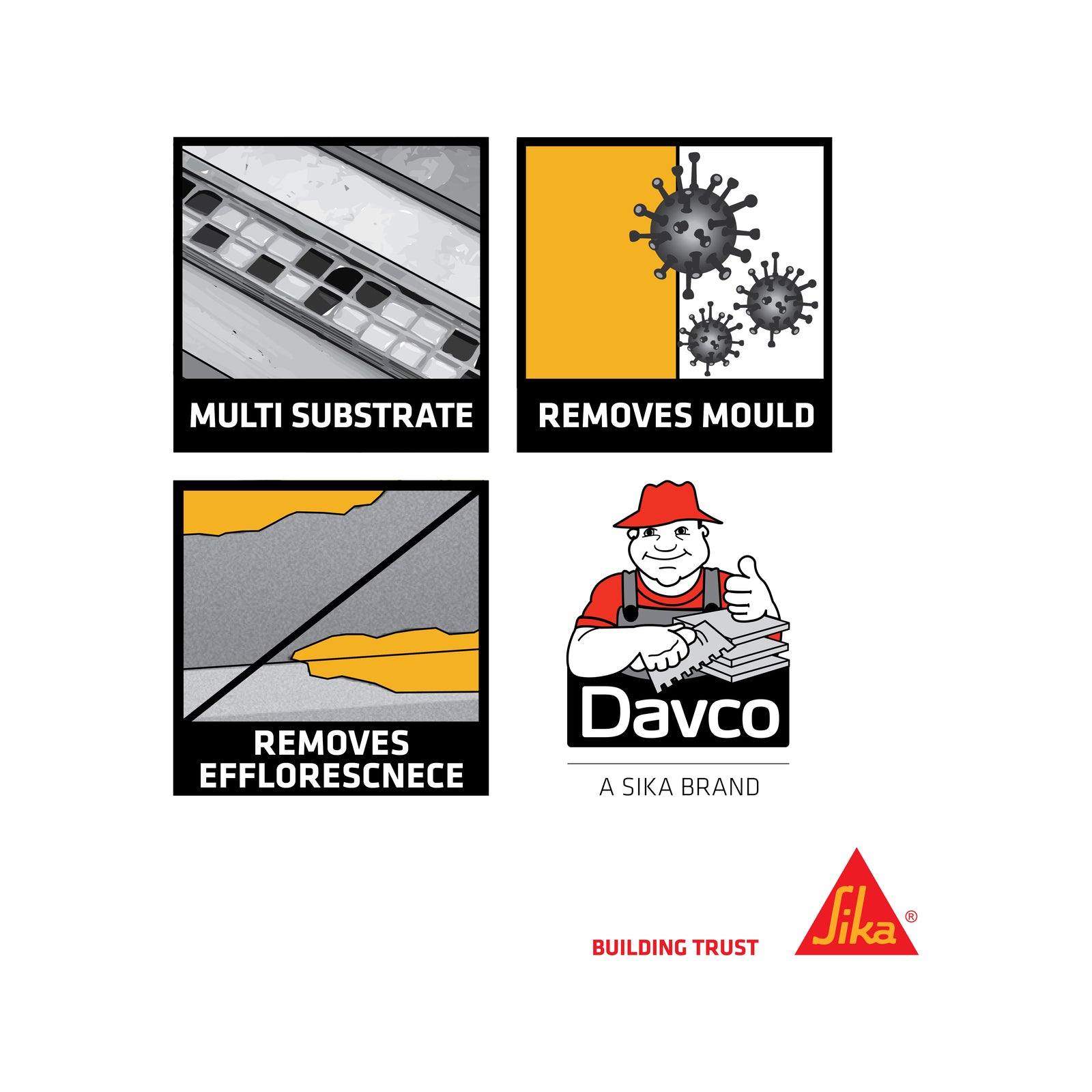Davco 1L Concentrated Tile and Grout Cleaner
