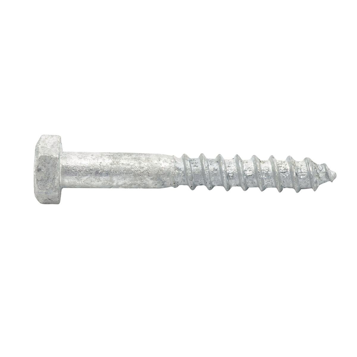 Zenith M8 x 60mm Hot Dipped Galvanised Coach Screw Each - Steel - Durable - SuperSaverAU - view 1
