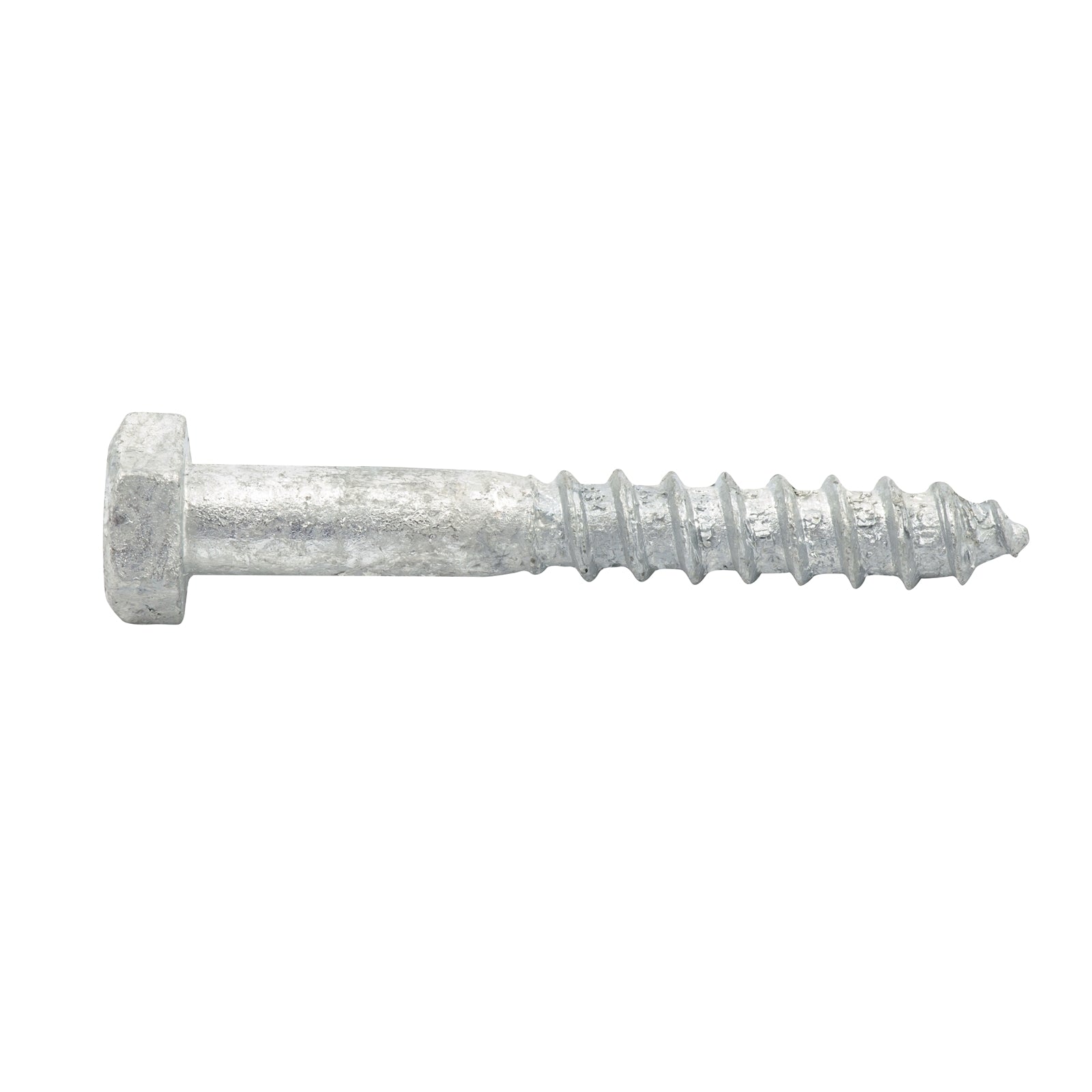 Zenith M8 x 60mm Hot Dipped Galvanised Hex Head Coach Screw - Each