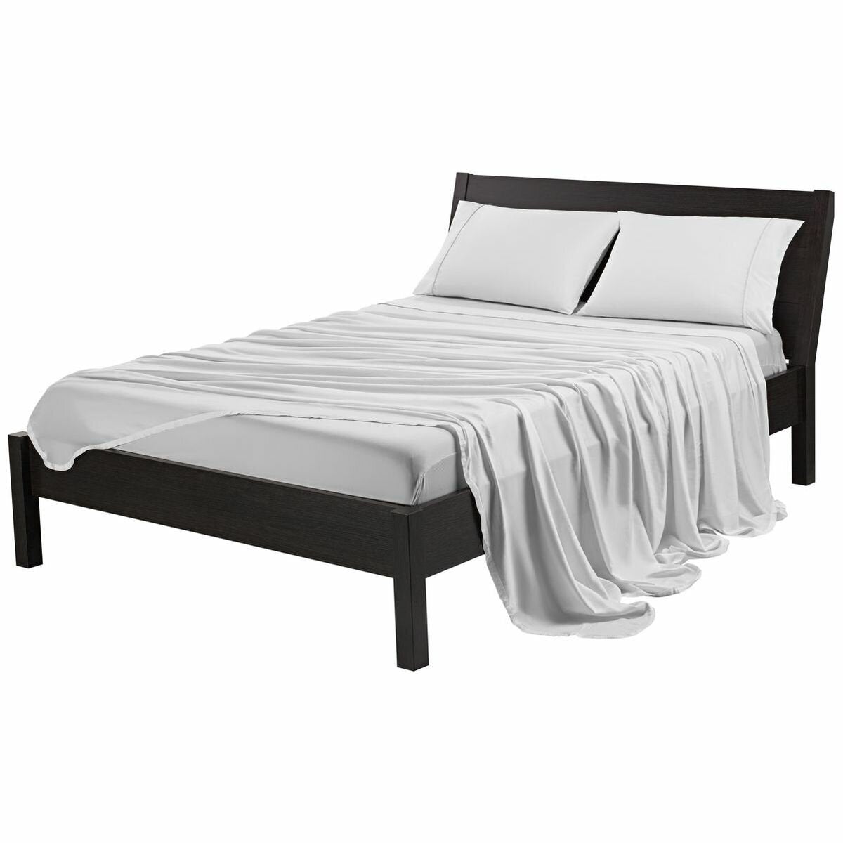 Bedgear Dri-Tec King Sheet Set in White - Moisture Wicking, Seamless Fitted Sheet, Powerband - LP00631060