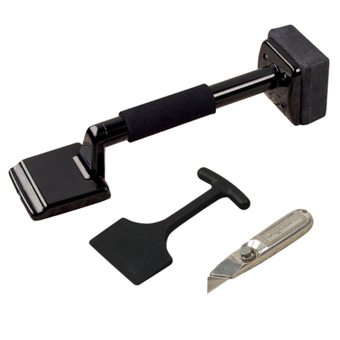 QEP DIY Carpet Installation Kit - Aluminium, Steel & Rubber, Knee Kicker Set