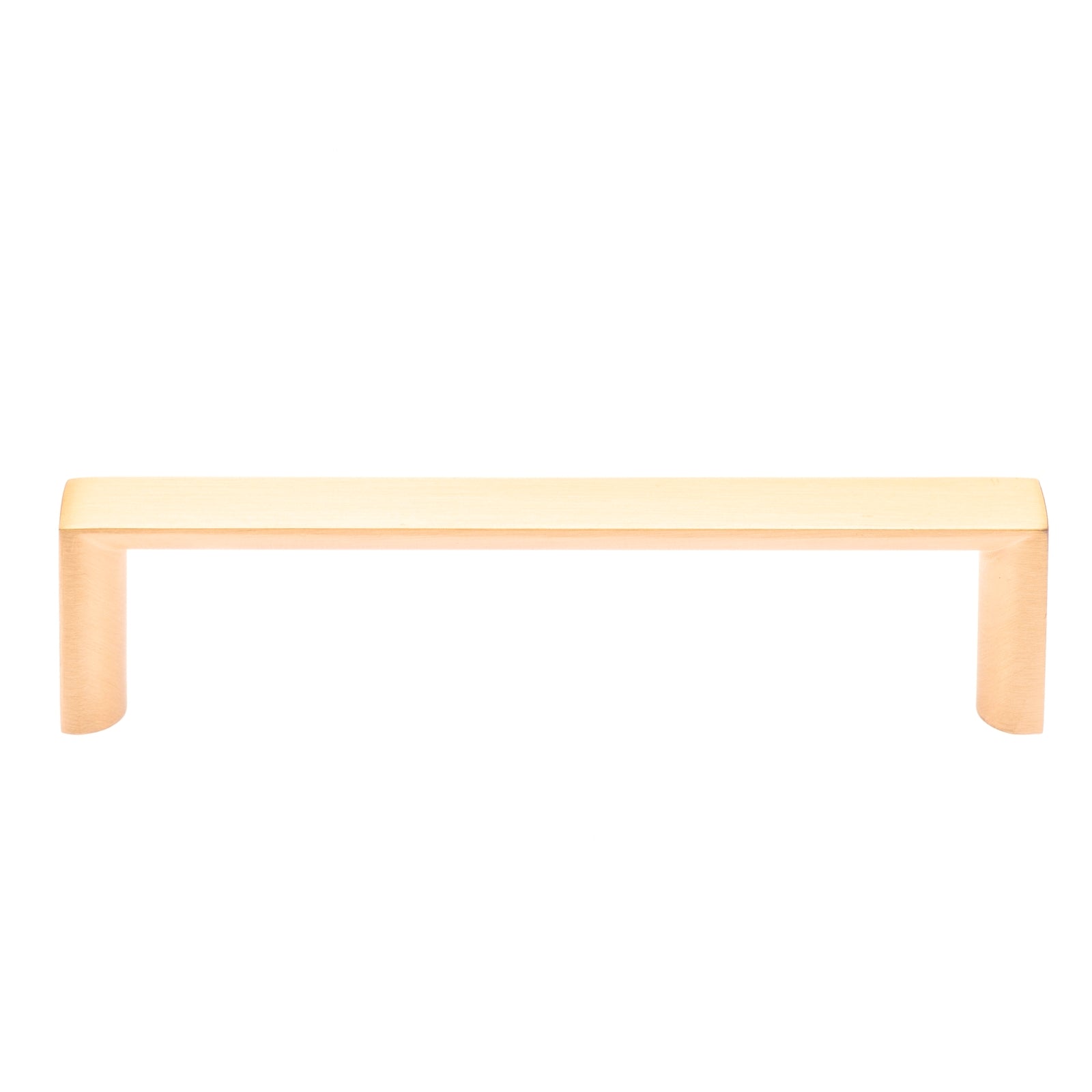 Lane 100mm Matte Brass Zinc Square Round Cabinet Handle Drawer Pull