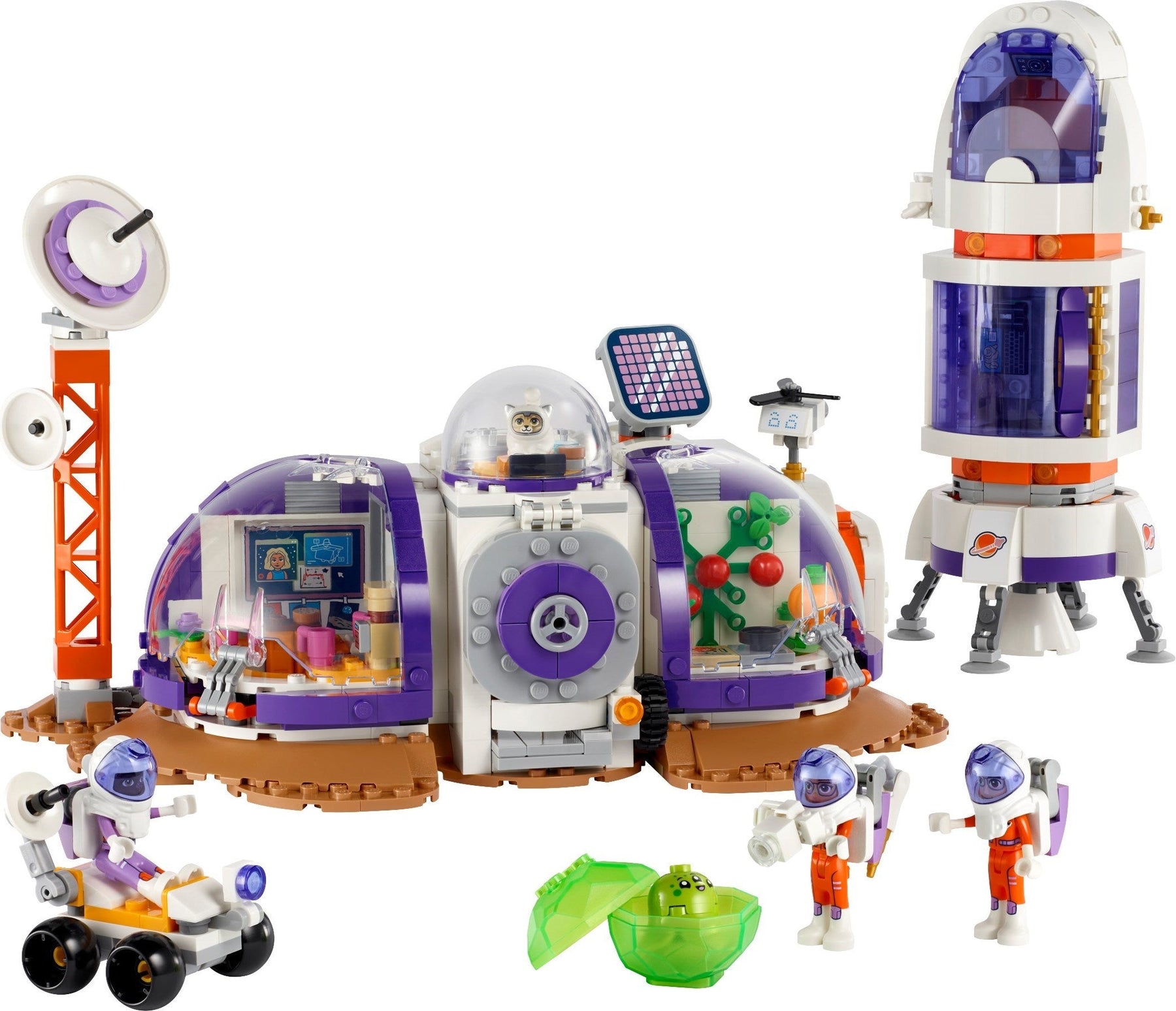 LEGO LEGO Friends Series 42605 Mars Space Base and Rocket- Auzzi Store