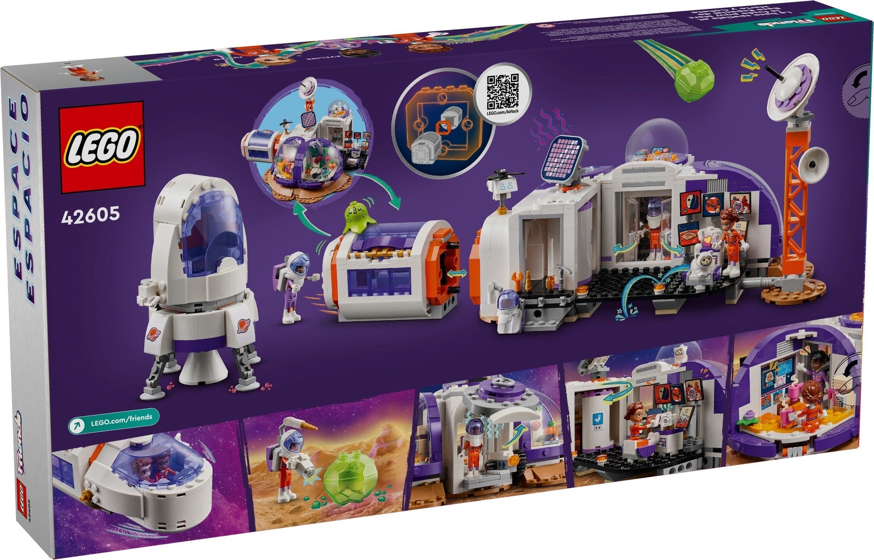 LEGO LEGO Friends Series 42605 Mars Space Base and Rocket- Auzzi Store