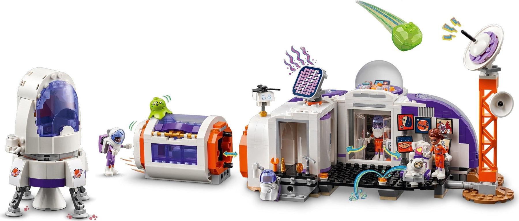 LEGO LEGO Friends Series 42605 Mars Space Base and Rocket- Auzzi Store