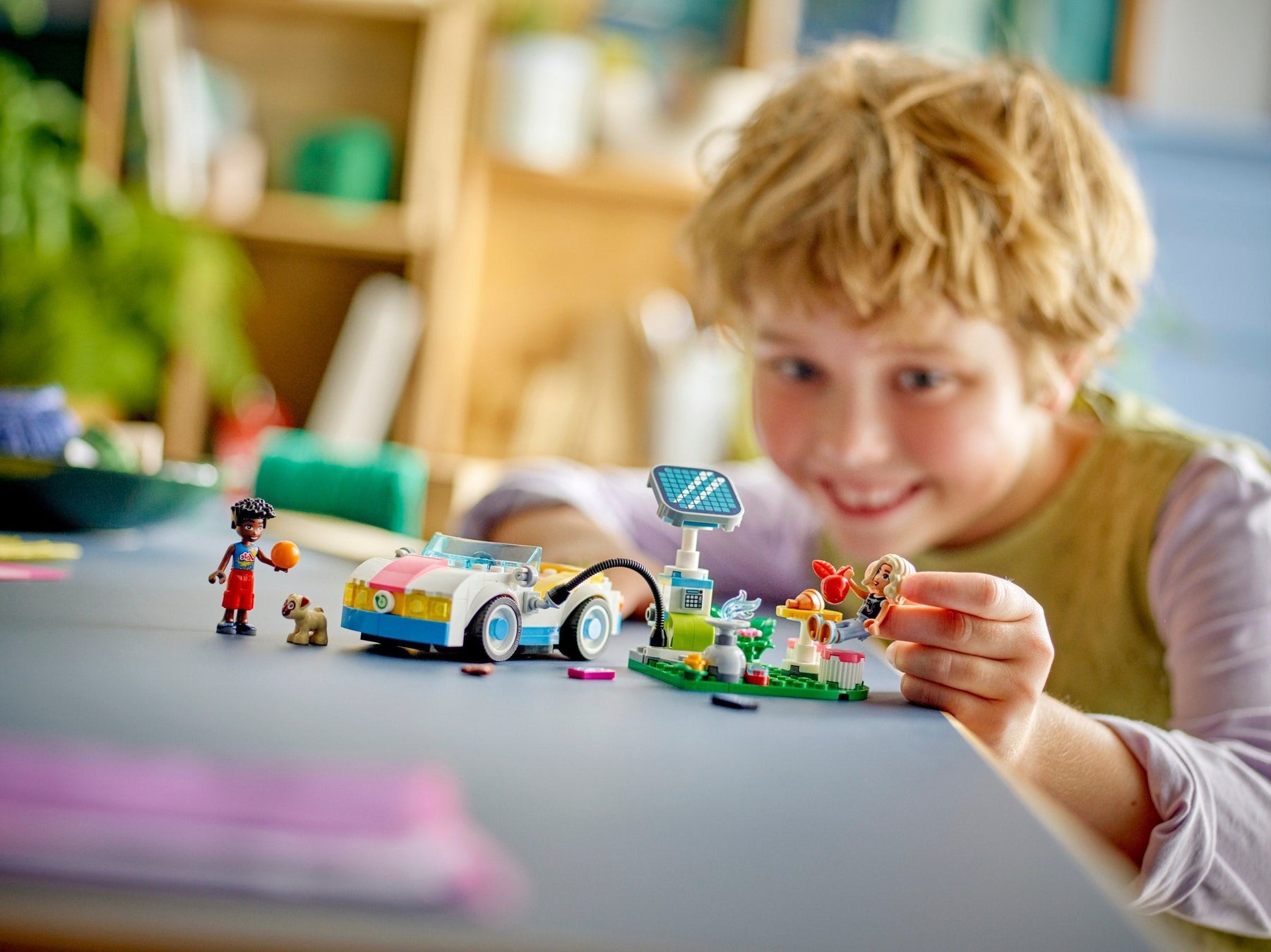 LEGO Friends 42609 Electric Car and Charger - SuperSaverAU - view 3
