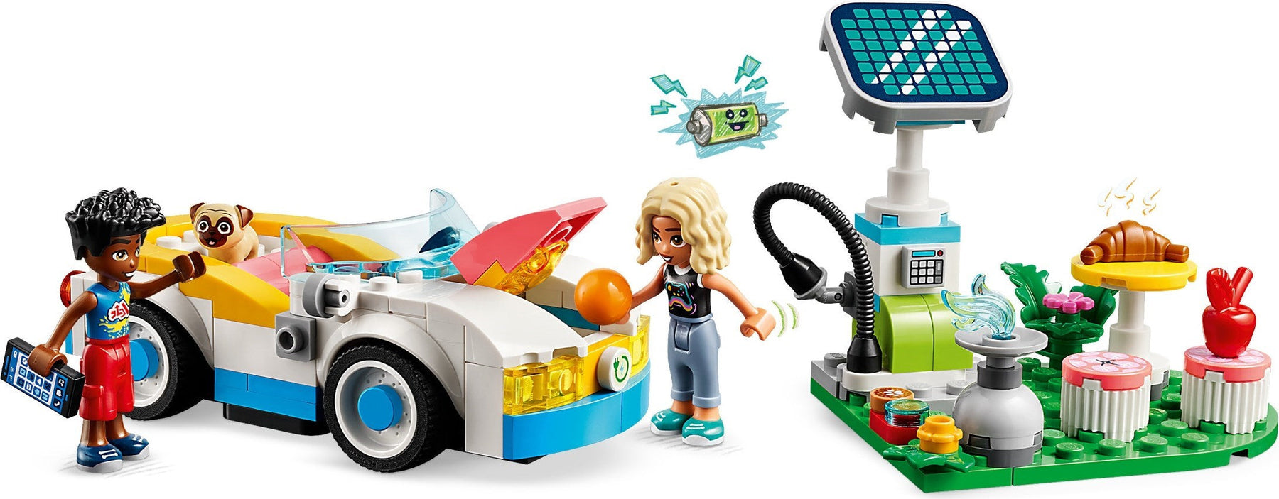 LEGO Friends 42609 Electric Car and Charger - SuperSaverAU - view 7