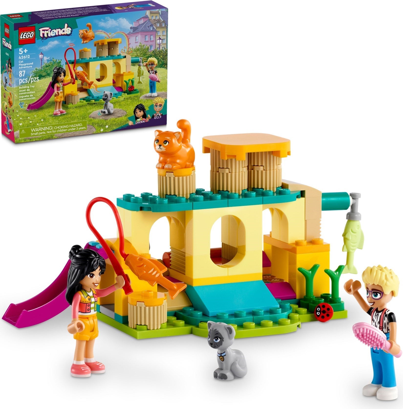 LEGO Friends 42612 Cat Playground Adventure - SuperSaverAU - view 1
