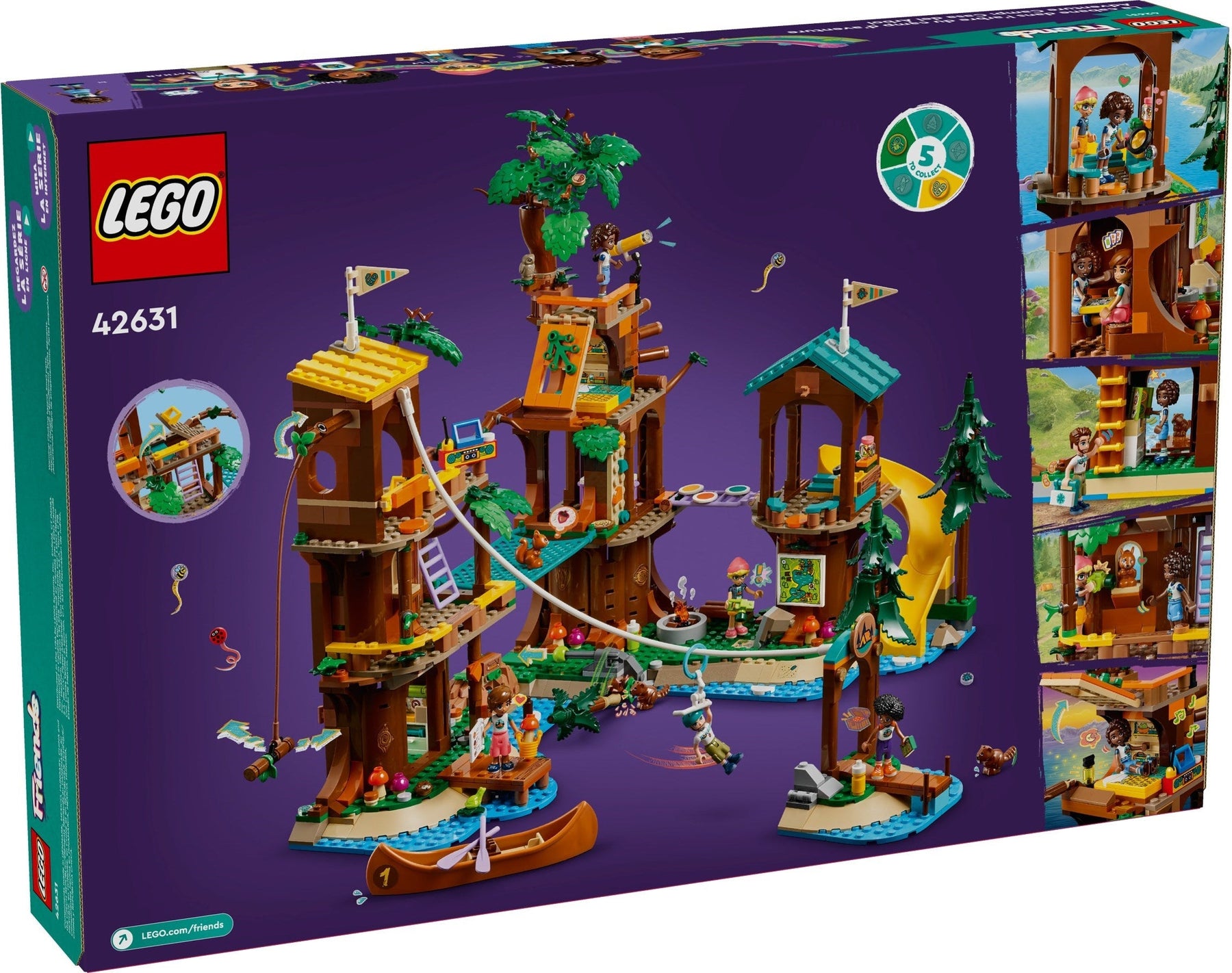 LEGO Friends 42631 Adventure Camp Tree House - SuperSaverAU - view 1