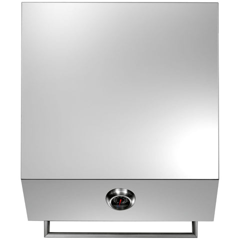 Artusi BBQ Roasting Dome with Thermostat - Stainless Steel - For Artusi ABBQM3 BBQ - ABBQMH3