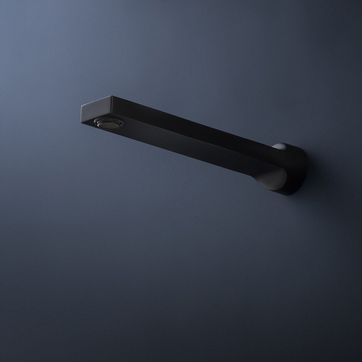 Rogerseller Pinch Wall Basin Spout - Matte Black, 5 Star Water Rating - 3606003011