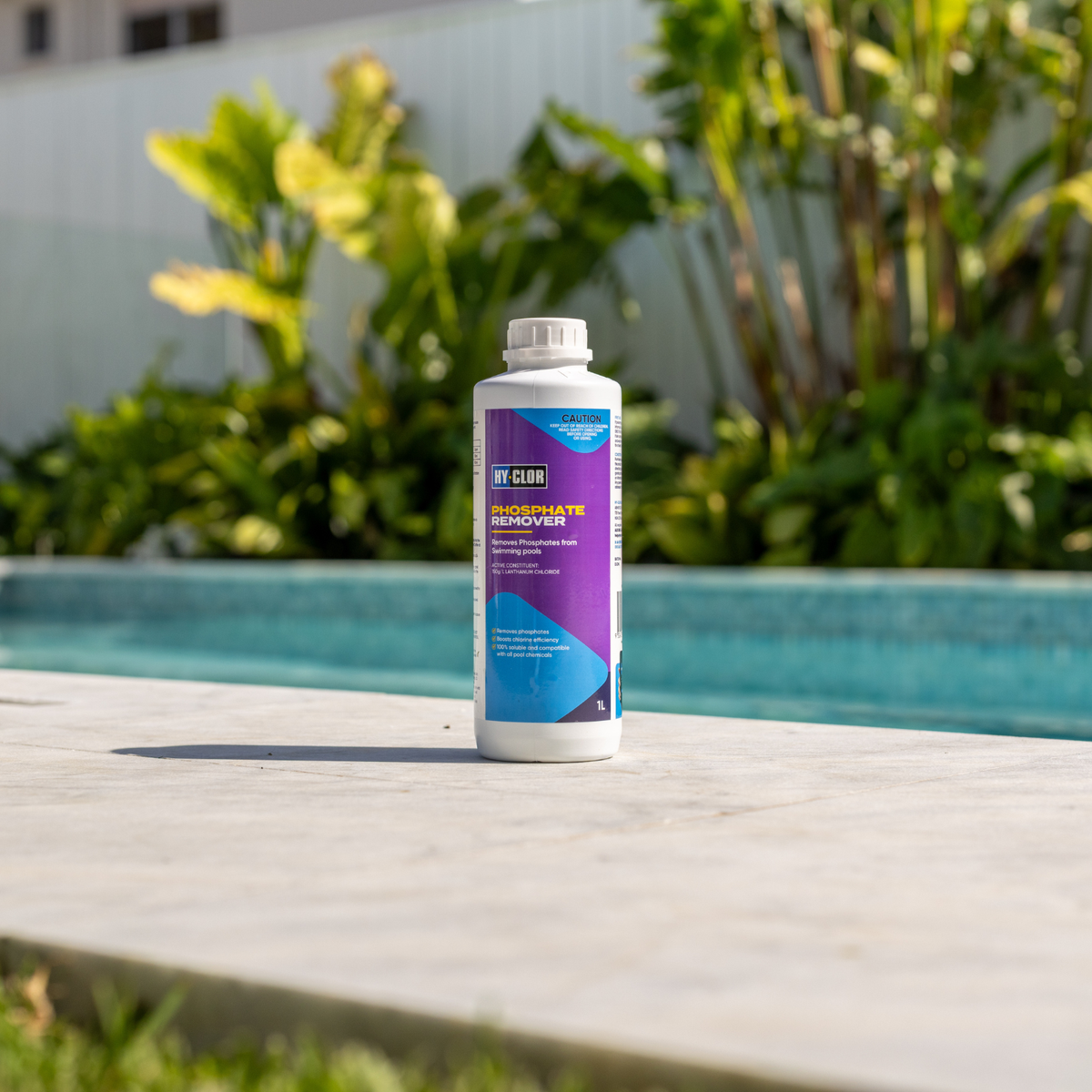Hy Clor Pool Phosphate Remover - 1L - Lanthanum Chloride - Liquid - SuperSaverAU - view 2