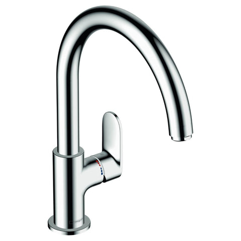Hansgrohe Sink Mixer Tap - Chrome, Laminar Spray, 120 or 360 Degree Swivel, 4 Star WELS - 71870003