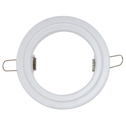 HPM White Metal Downlight Extension Plate 120-90mm Conversion Cover