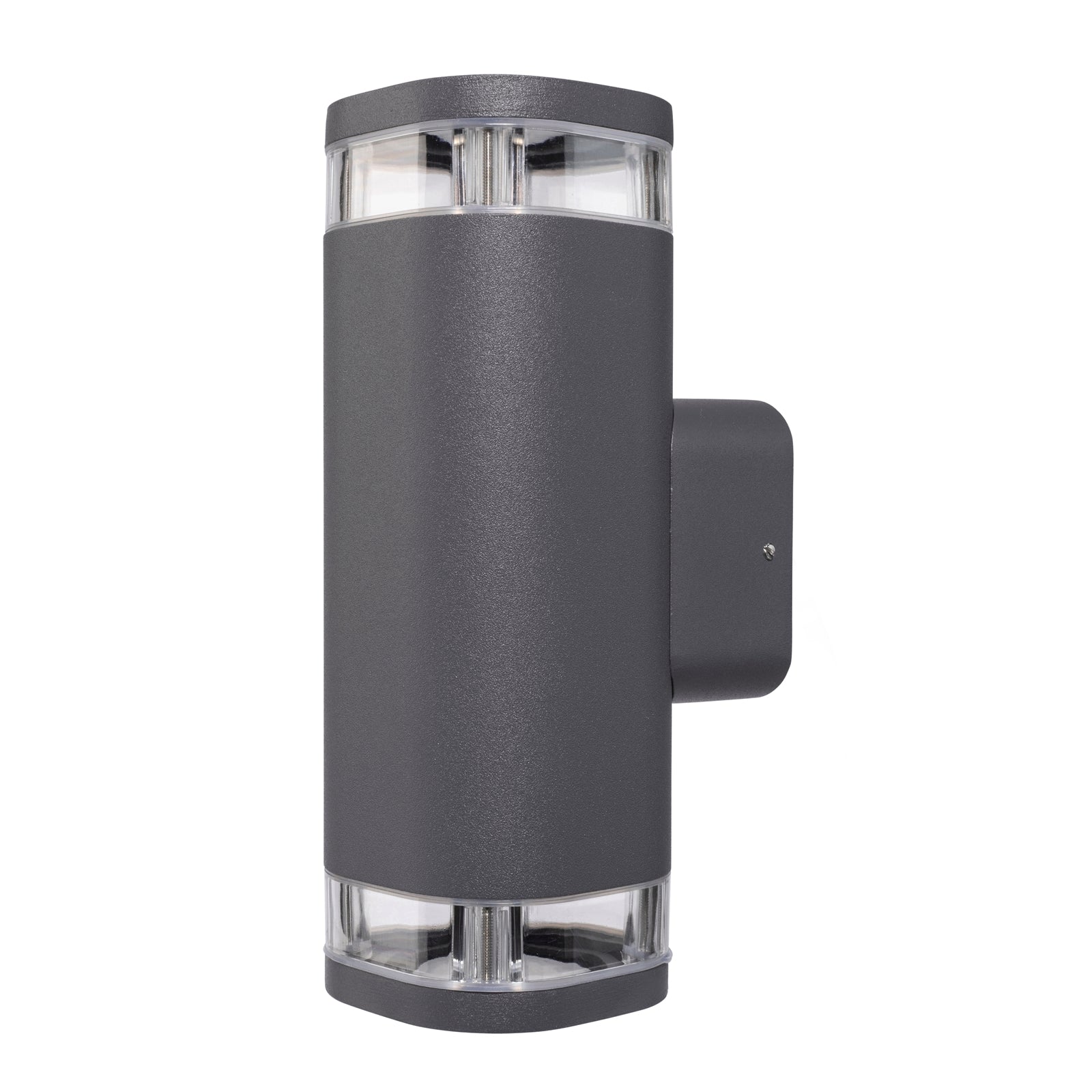 Brilliant Lighting Ventnor 8W Charcoal LED Up Down Wall Light Weather Resistant GU10 240V