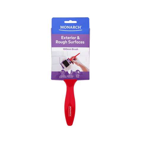 Monarch 100mm Exterior and Rough Surfaces PET Filament Paint Brush