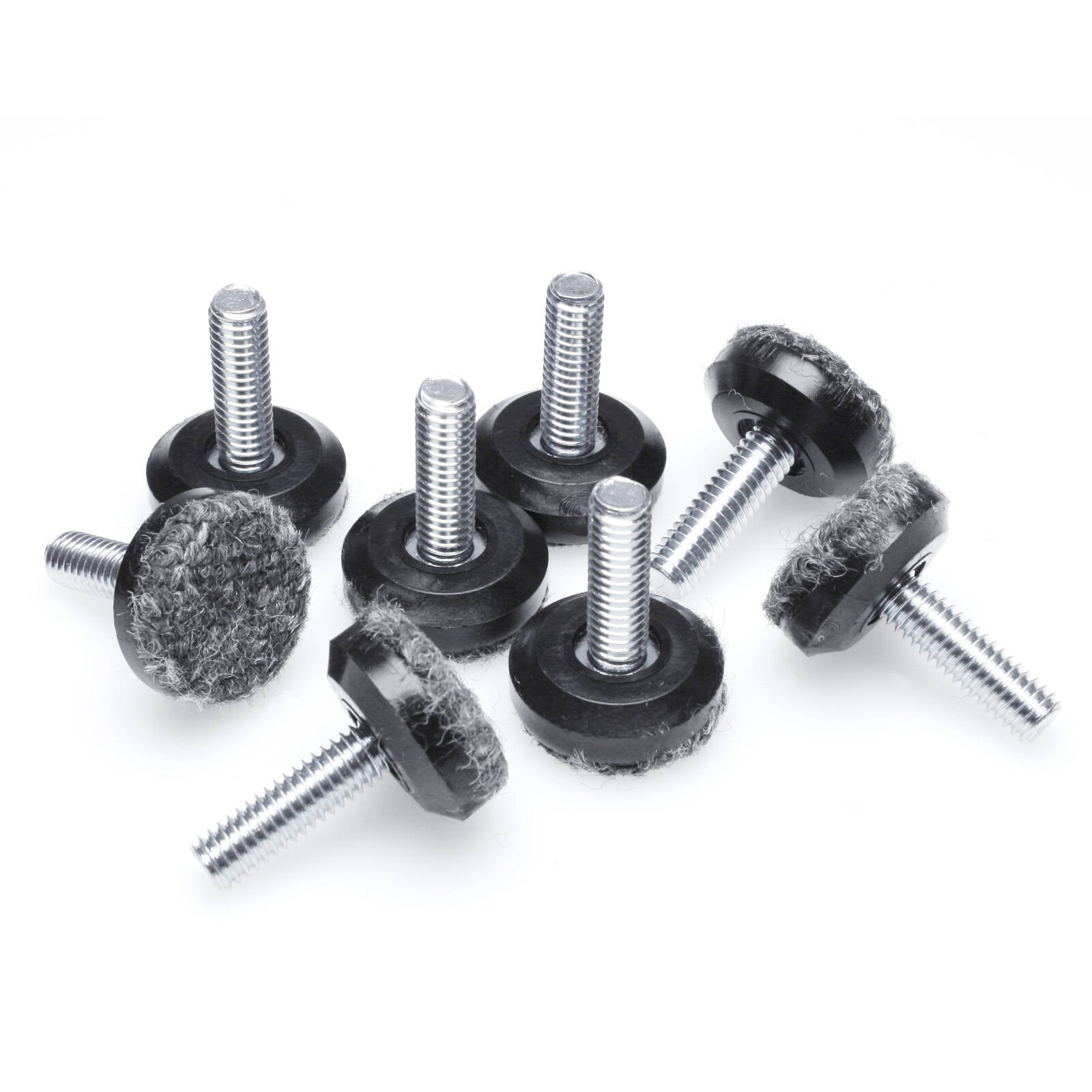Slipstick M8 28mm Clear Screw-in Outdoor Berber Furniture Floor Protector 8 Pack
