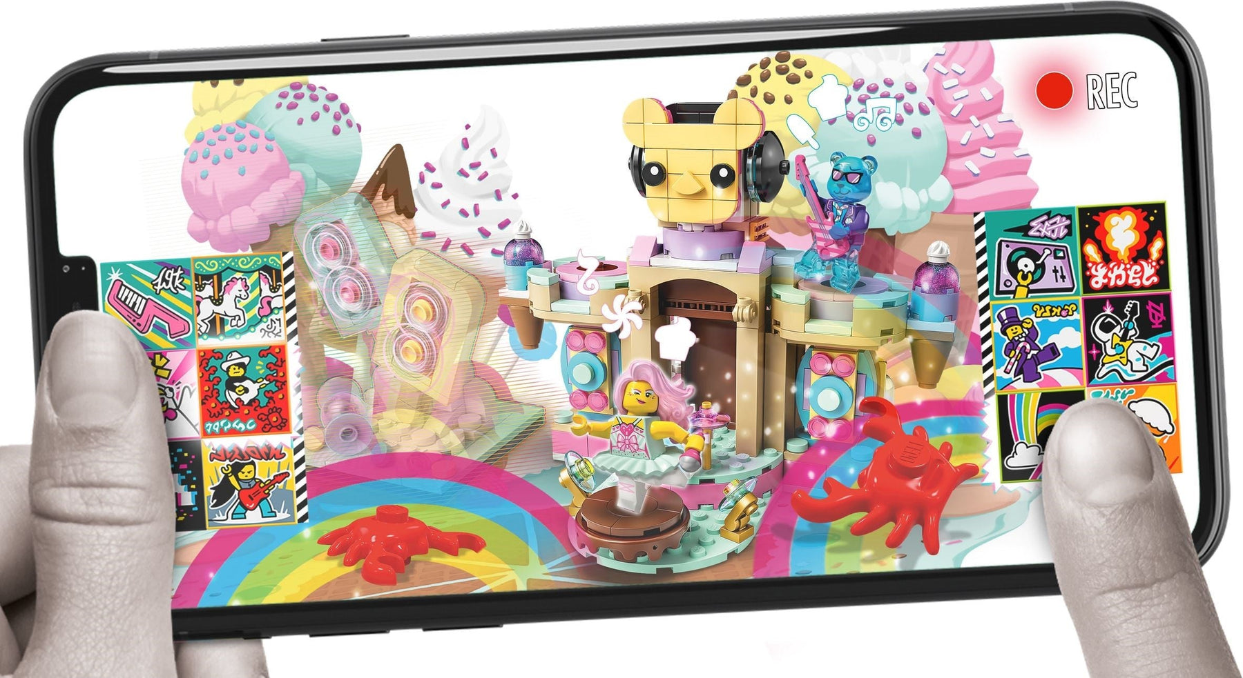 LEGO 43111 Candy Castle Stage Vidiyo Set - SuperSaverAU - view 6