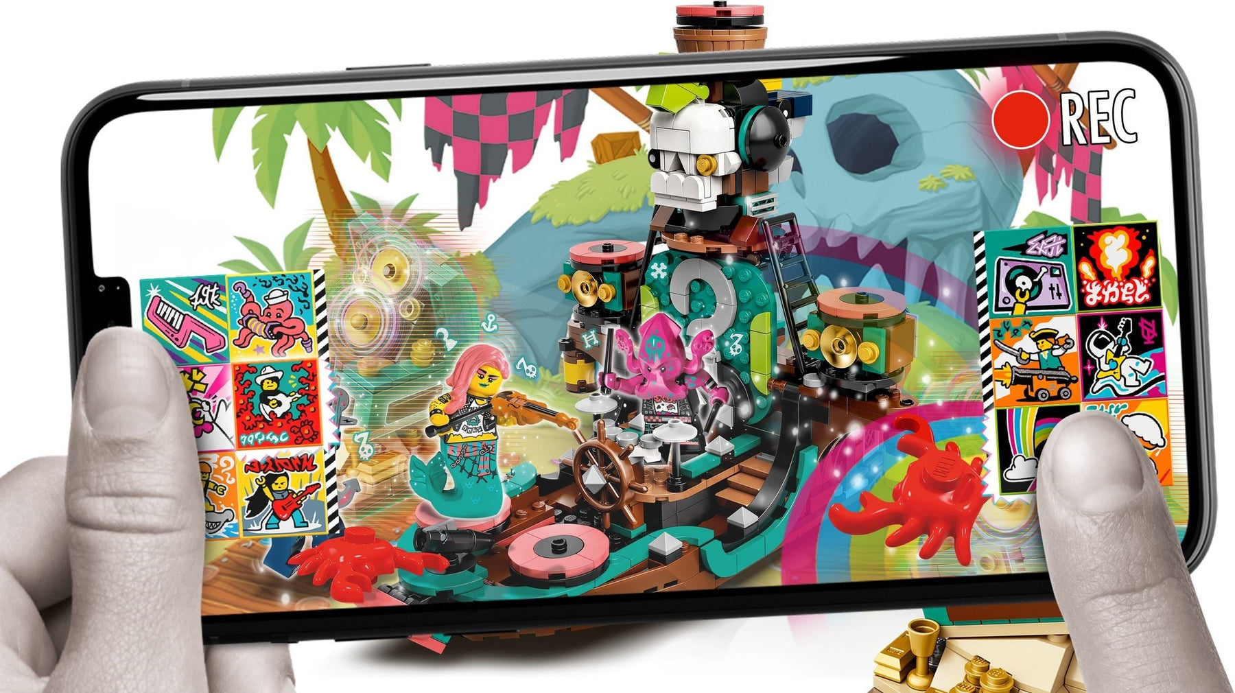 LEGO 43114 Vidiyo Punk Pirate Ship BeatBox - SuperSaverAU - view 7