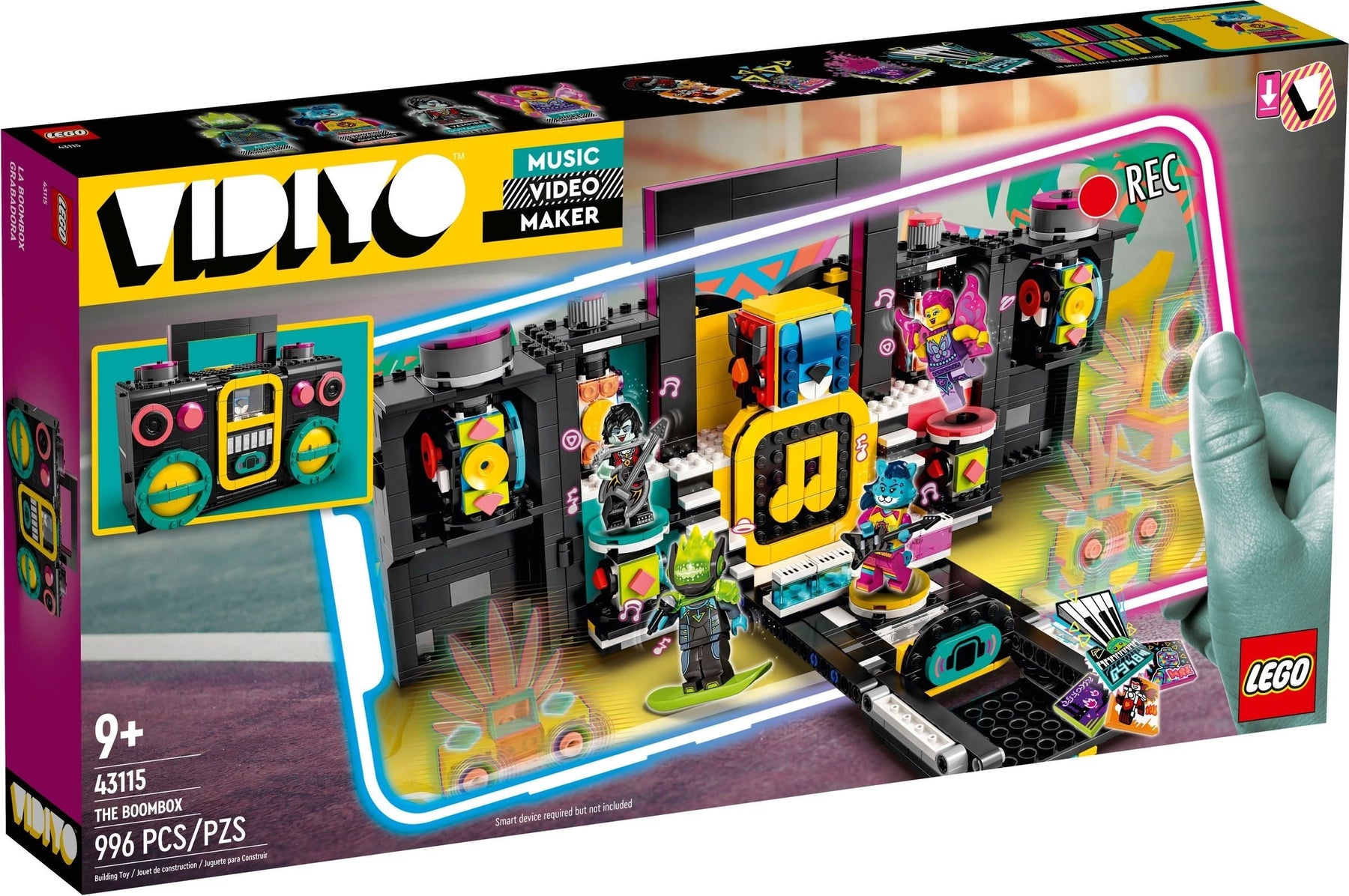 LEGO 43115 Boombox – Build Your Music Video - SuperSaverAU - view 1
